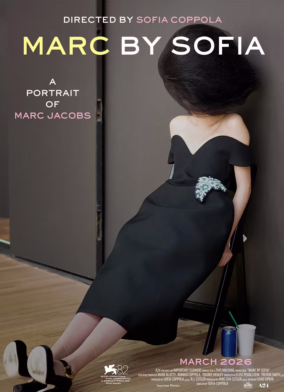 Directed by Sofia Coppola. Marc by Sofia. A Portrait of Marc Jacobs. March 2026.