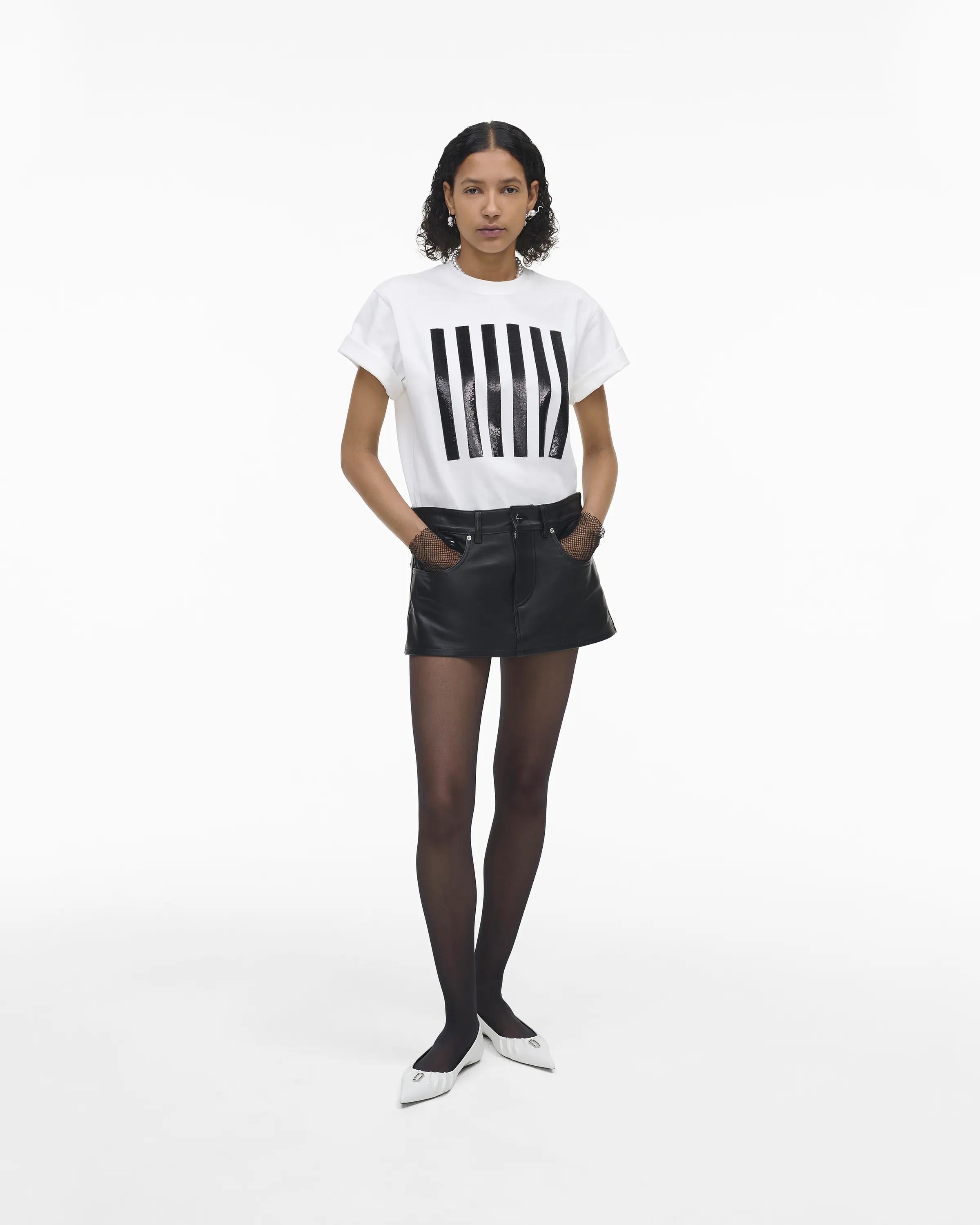 MARC JACOBS Marc Jacobs The Leather Skort in Black　MARC JACOBS マーク ジェイコブス レザー スコート ブラック MARC