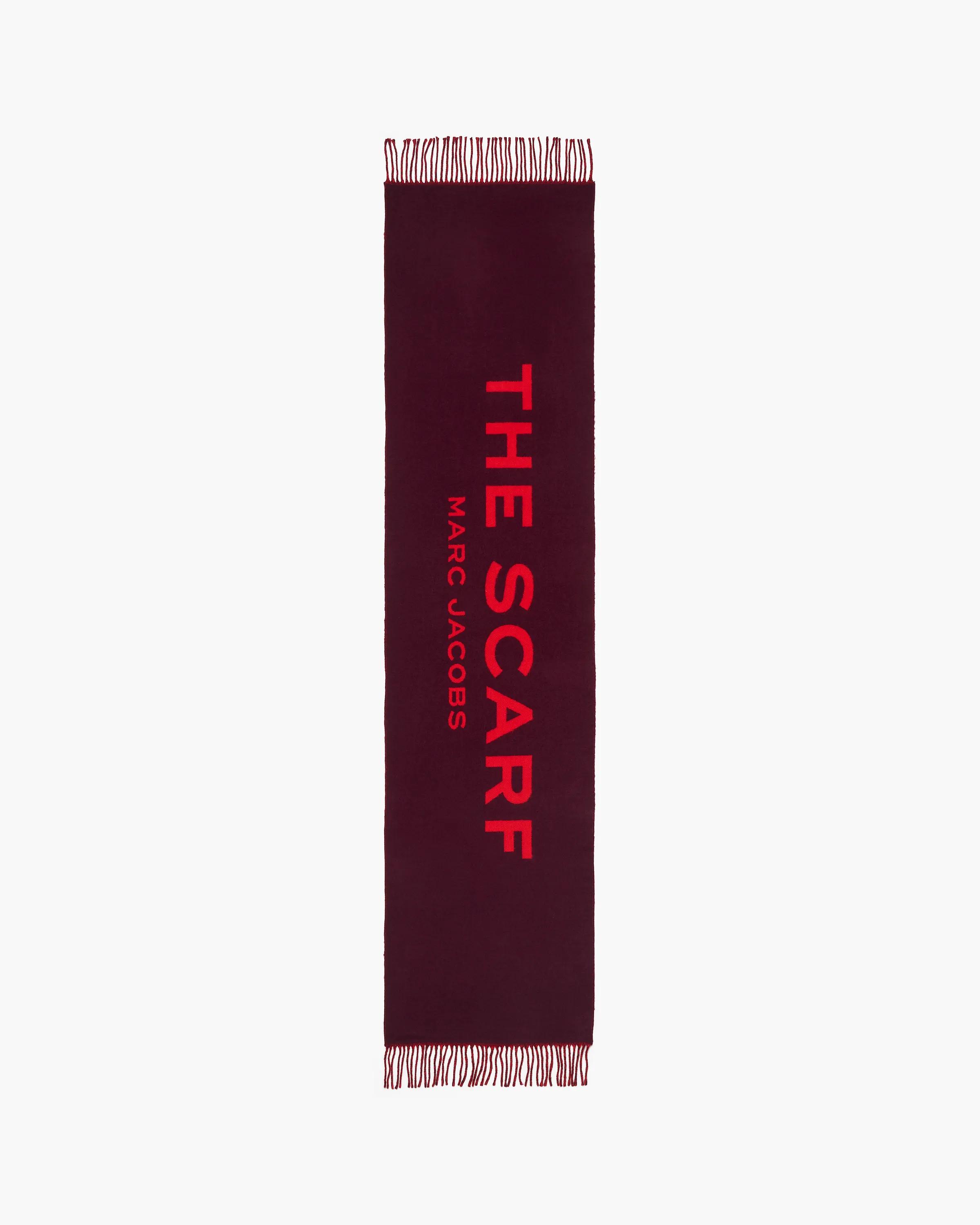 MARC JACOBS Marc Jacobs The Scarf in Dark Plum　MARC JACOBS マーク ジェイコブス ザ スカーフ ダーク プラム MARC