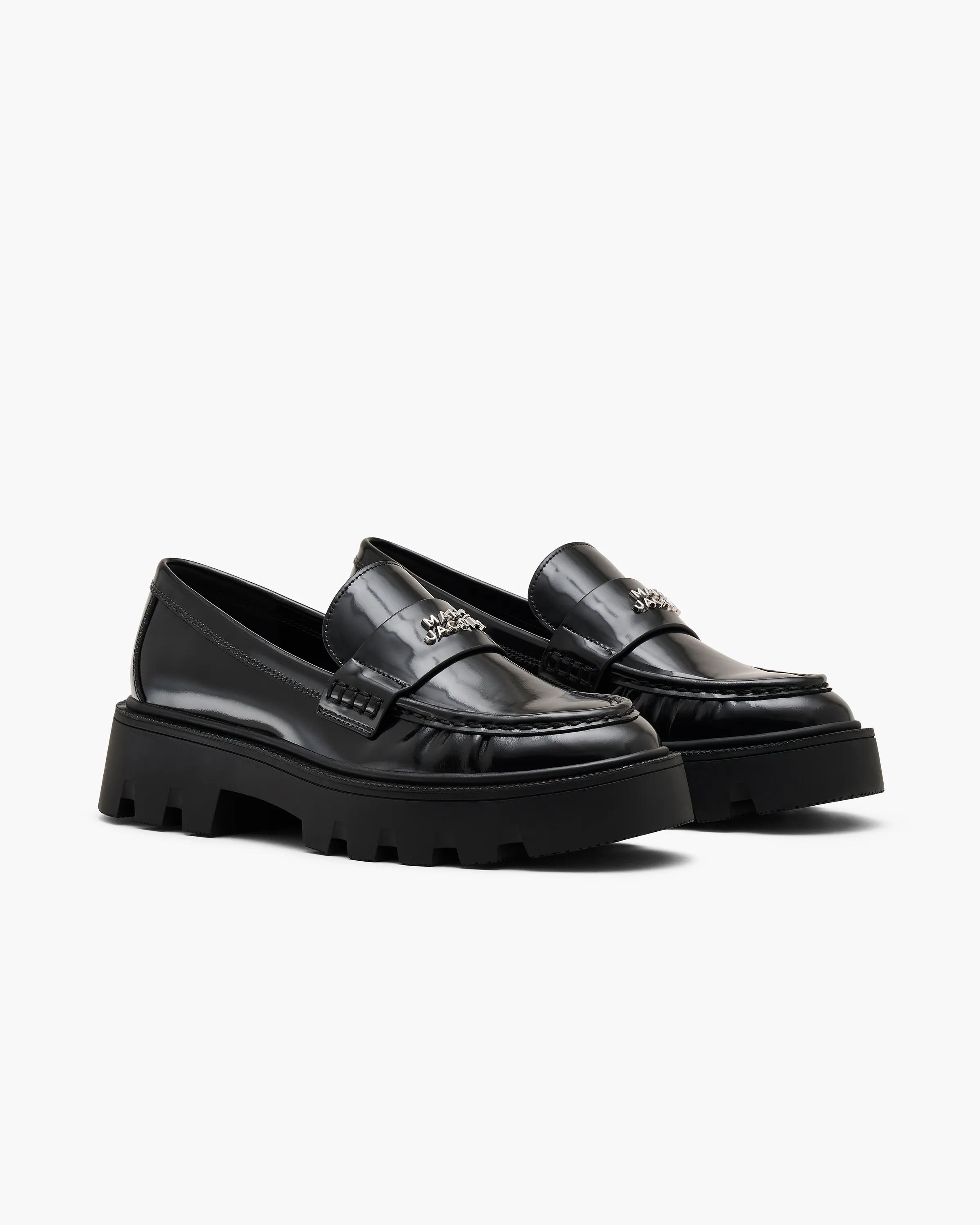 MARC JACOBS Marc Jacobs The Frankie Loafer in Black, Size 41　MARC JACOBS マーク ジェイコブス ザ フランキー ローファー ブラック、サイズ 41 MARC