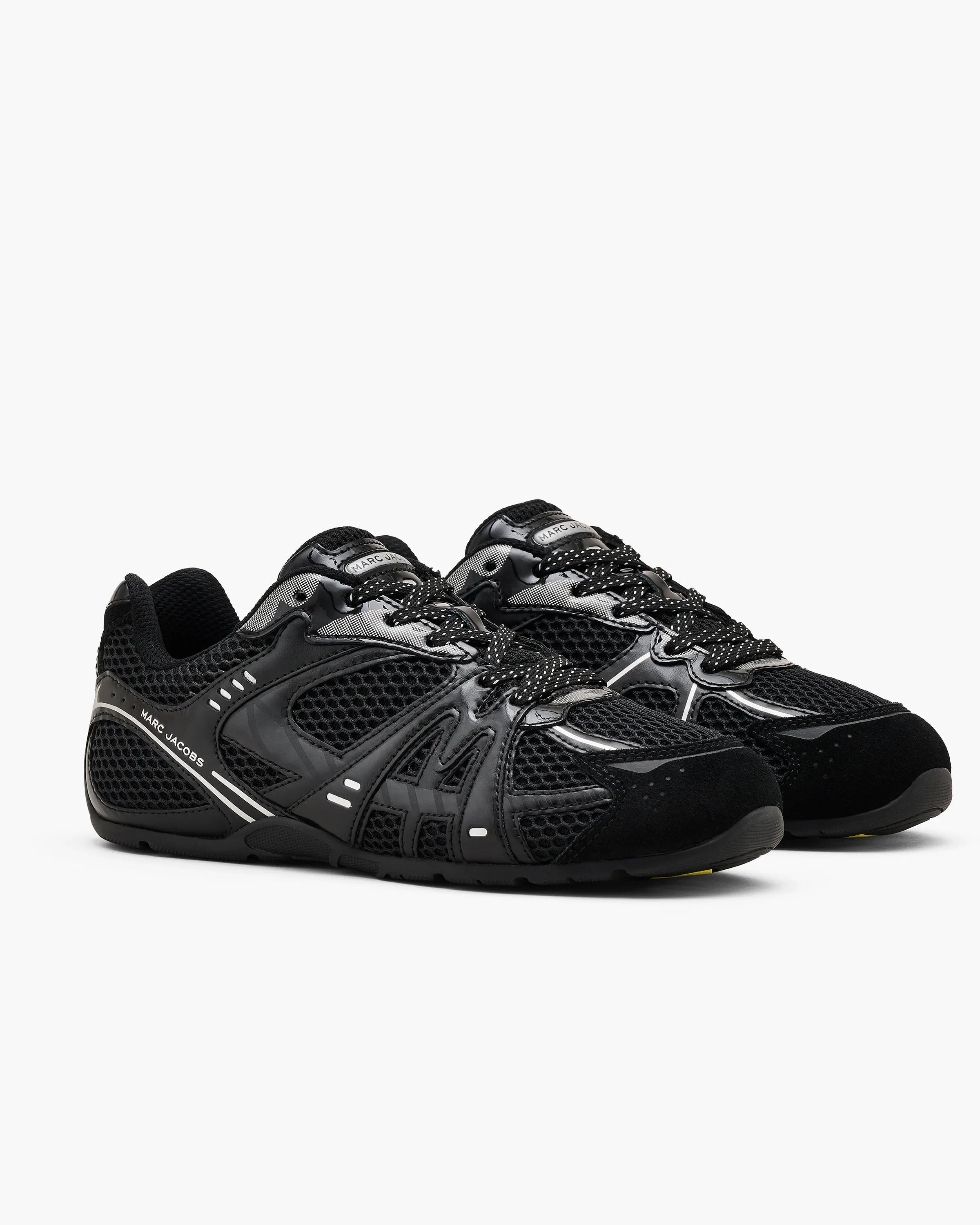 MARC JACOBS Marc Jacobs The 72 Spring Sneaker in Black, Size 41　MARC JACOBS マーク ジェイコブス ザ 72 スプリング スニーカー ブラック、サイズ 41 MARC