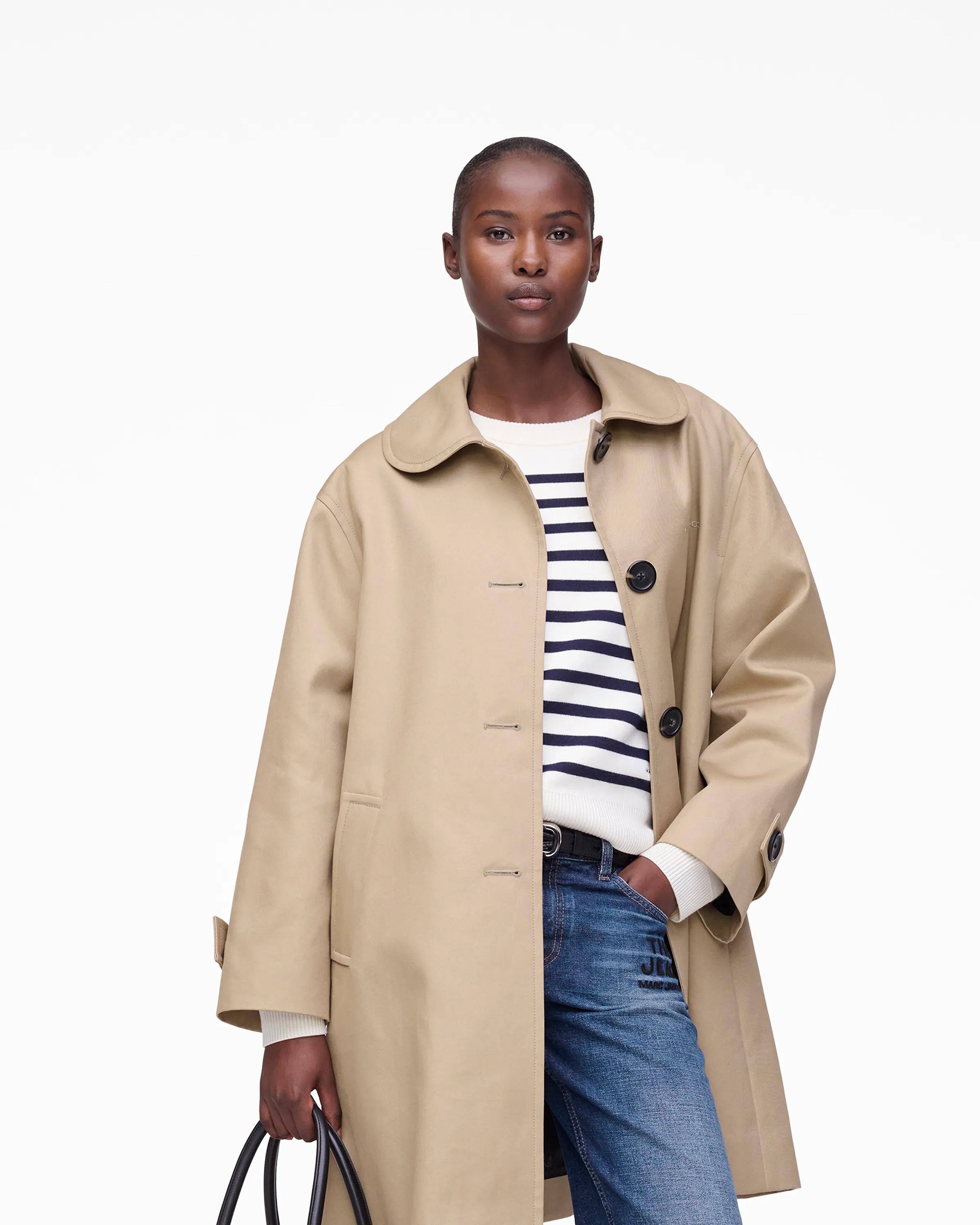 MARC JACOBS Marc Jacobs The Trench Coat in Beige, Size XL　MARC JACOBS マーク ジェイコブス トレンチ コート ベージュ、サイズ XL MARC