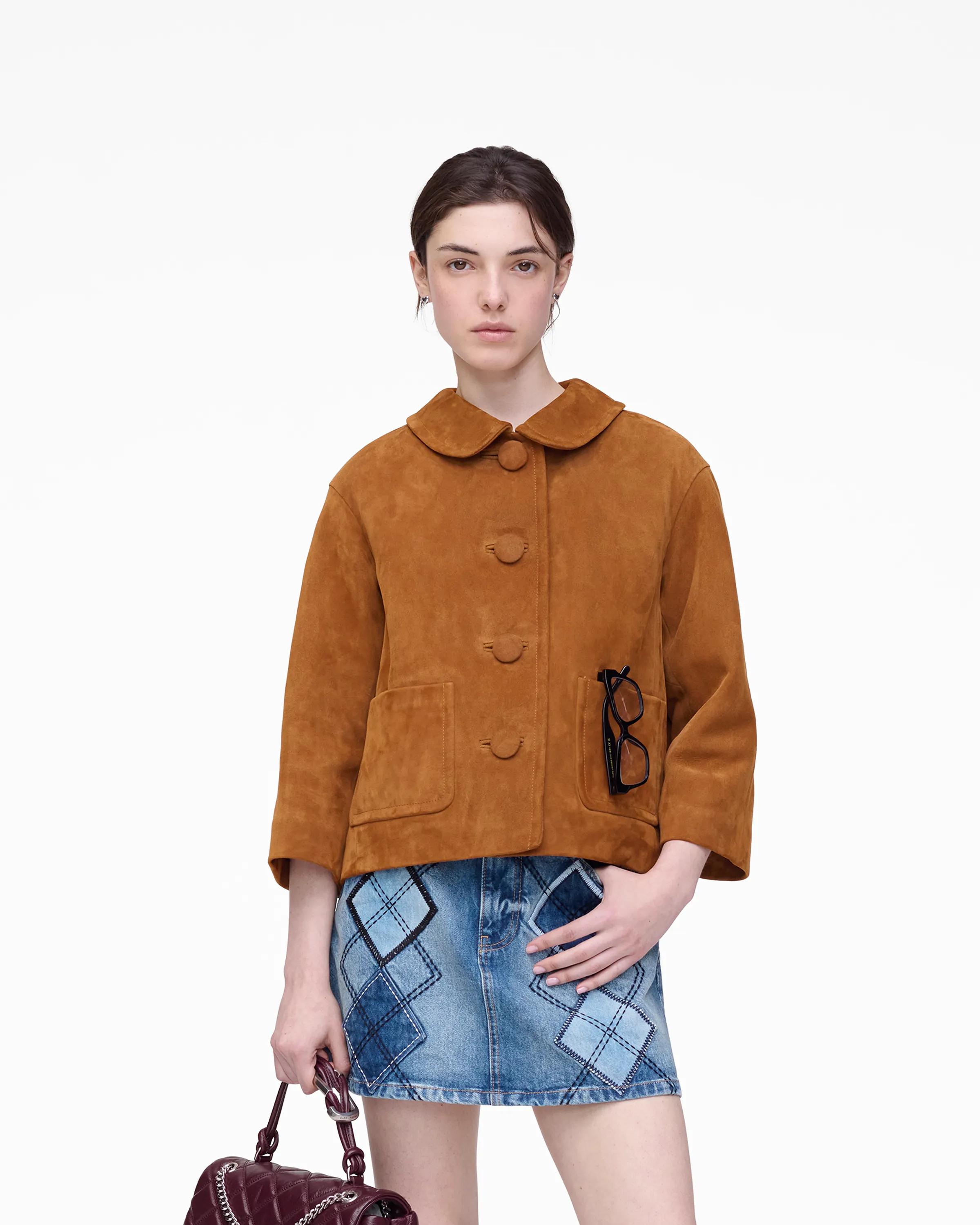 MARC JACOBS Marc Jacobs Suede Doll Jacket