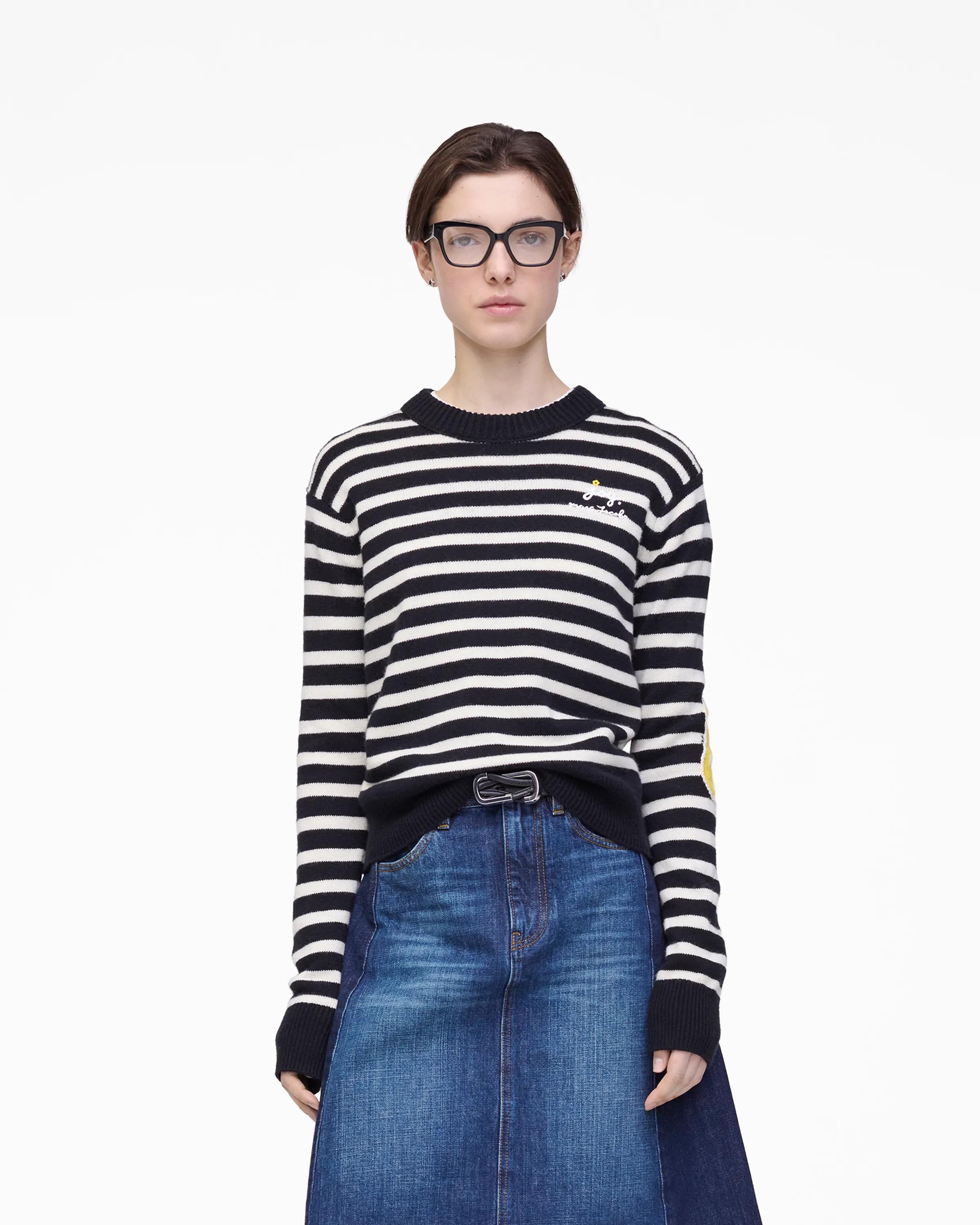 Joy Striped Crewneck