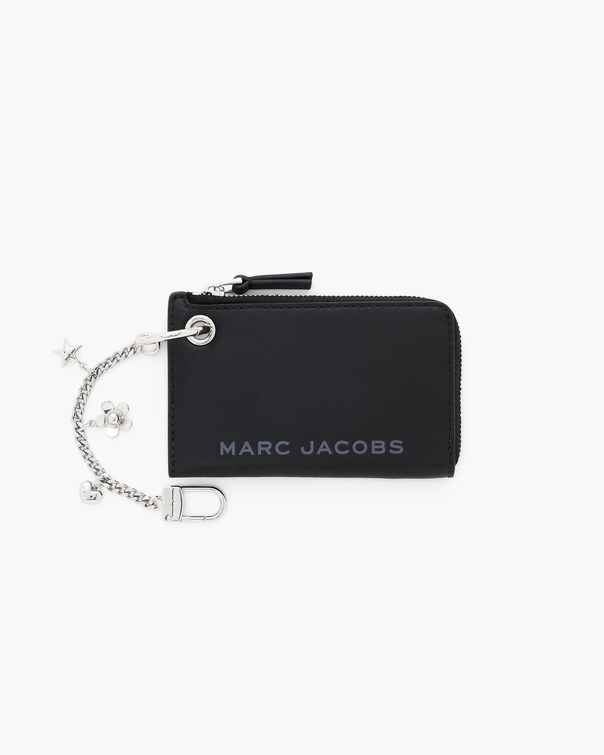 MARC JACOBS Marc Jacobs The Top Zip Charm Wallet