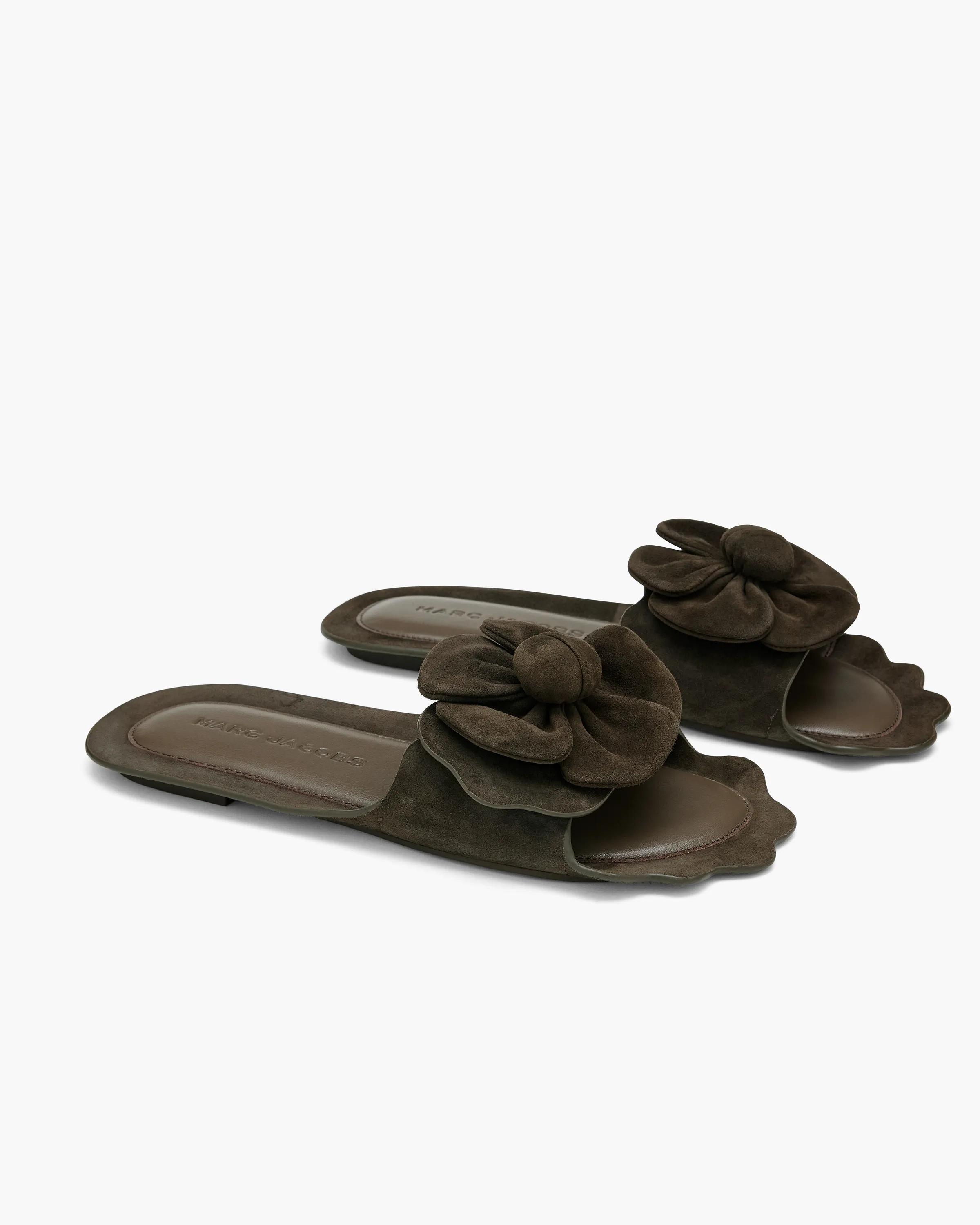 MARC JACOBS Marc Jacobs The Suede Daisy Sandal