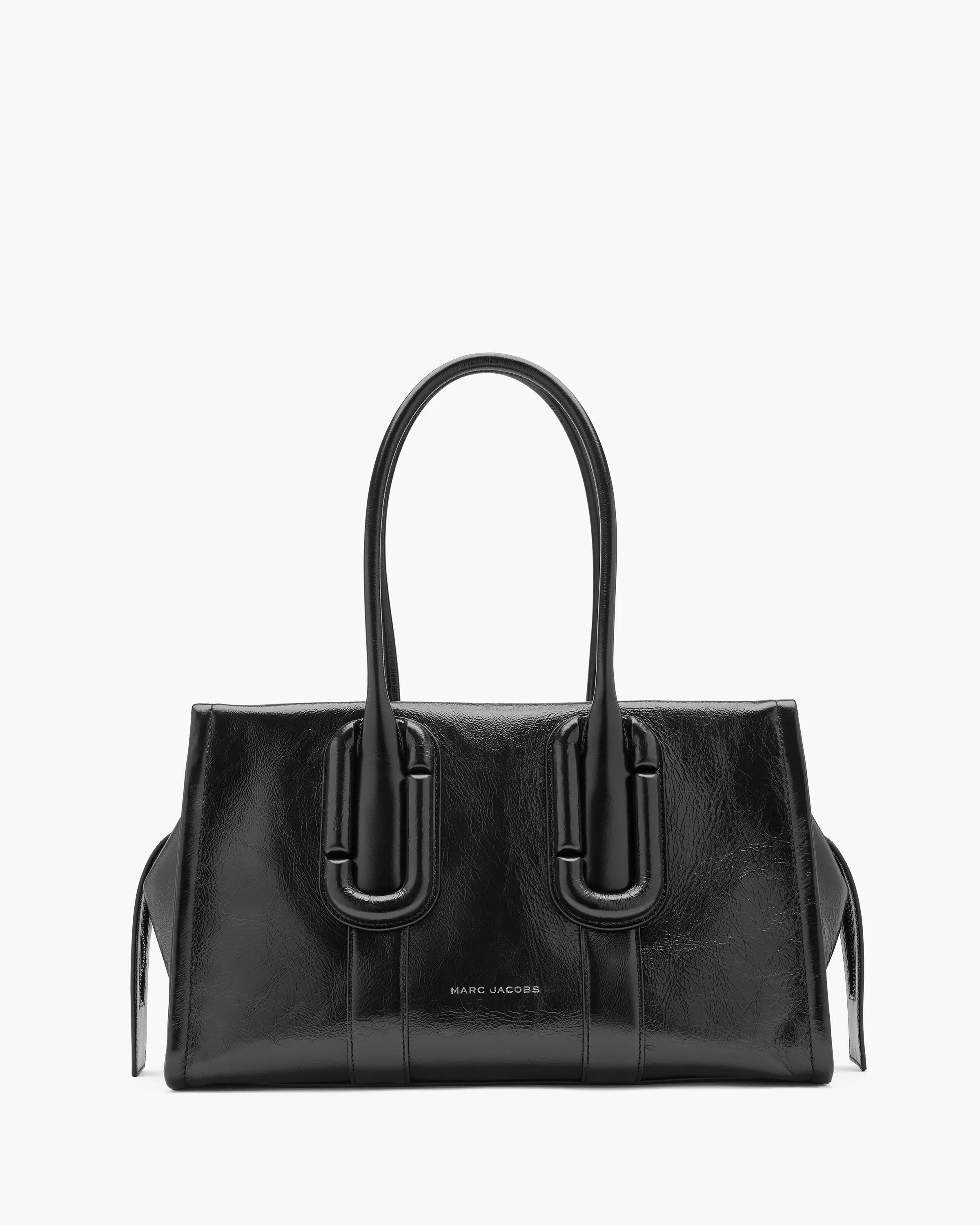 Babe City Tote In Crinkle Leather