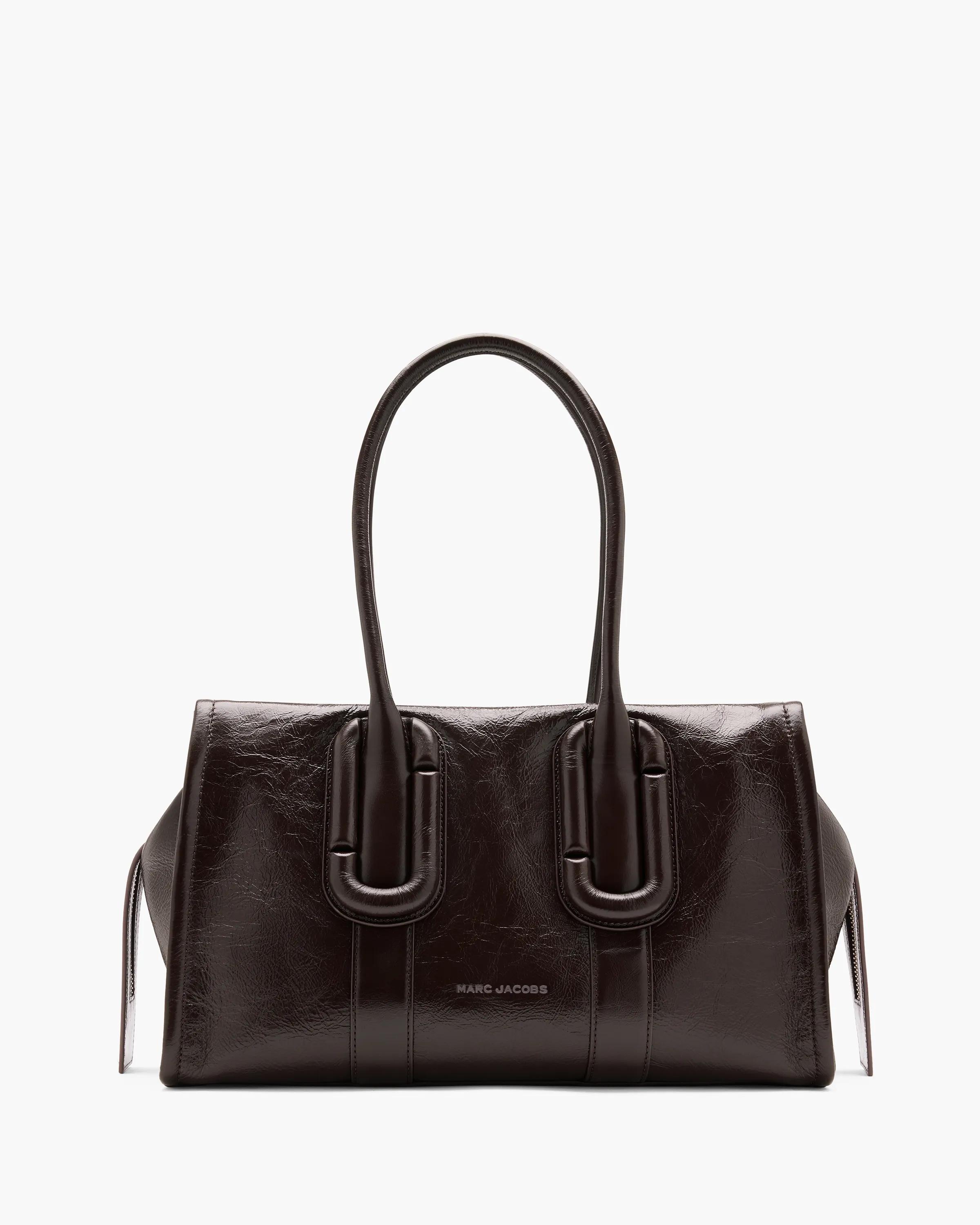 Babe City Tote In Crinkle Leather