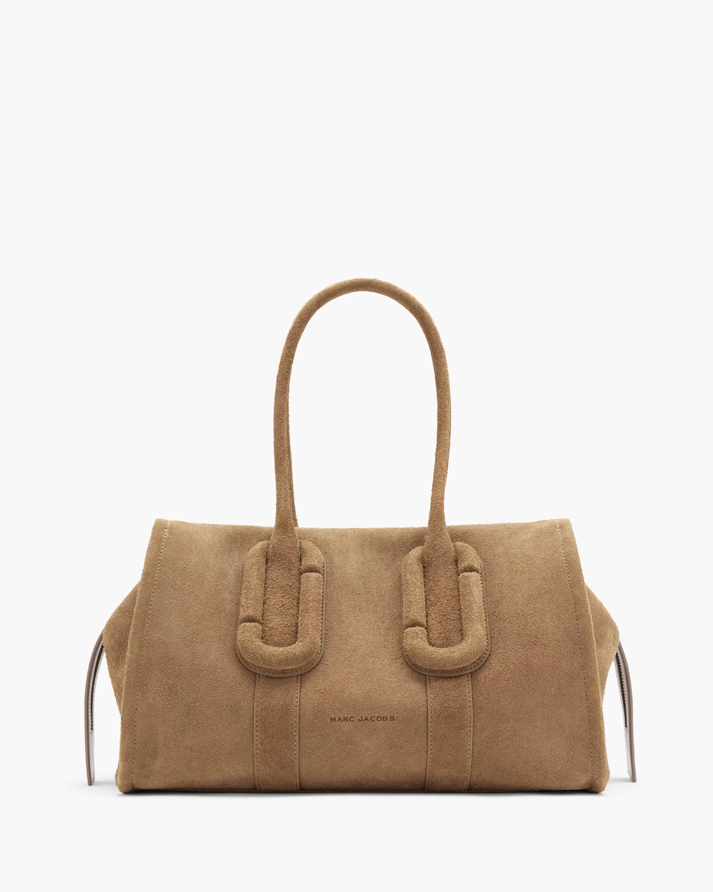 Babe City Tote In Felted Suede