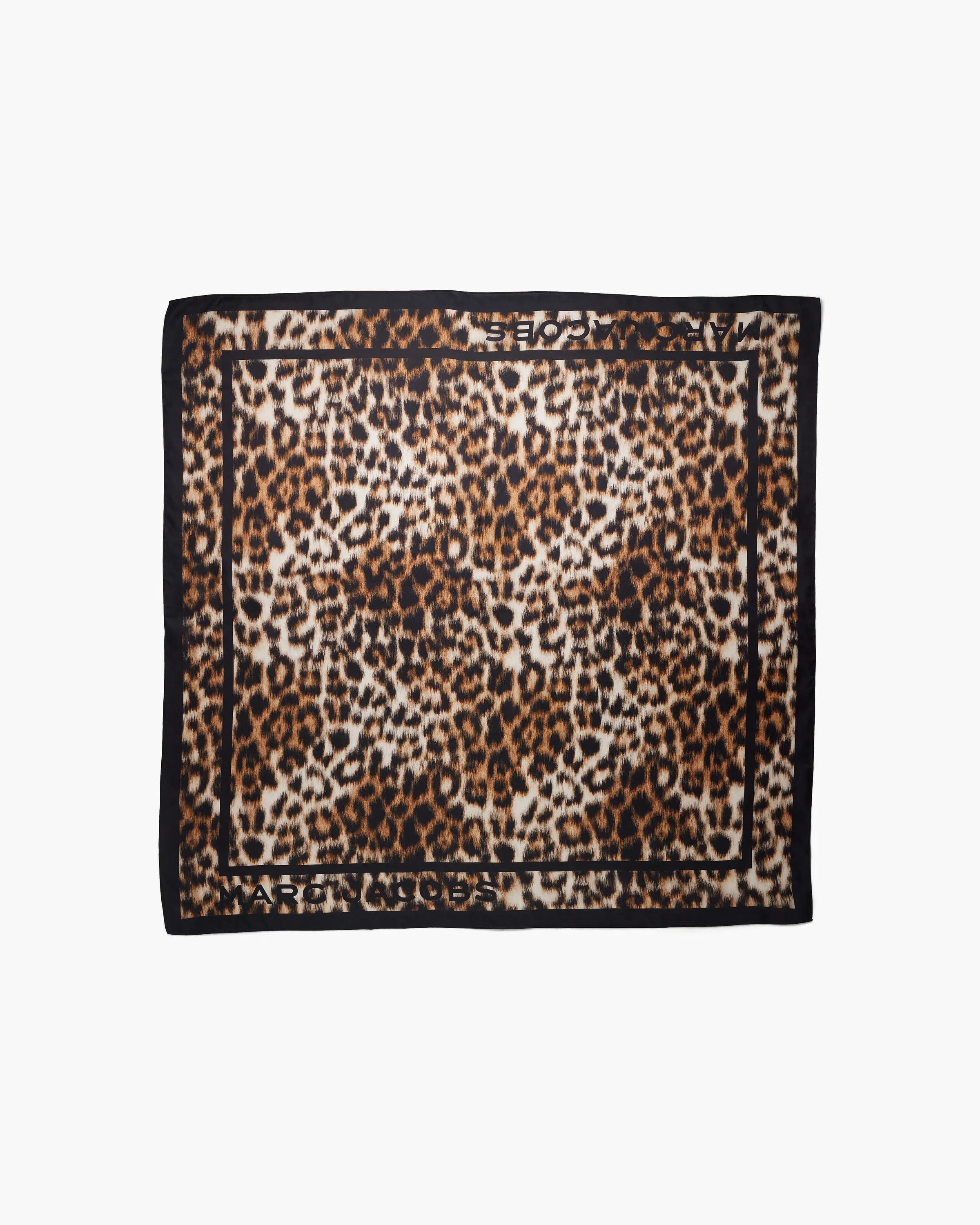 MARC JACOBS Marc Jacobs Leopard Silk Scarf