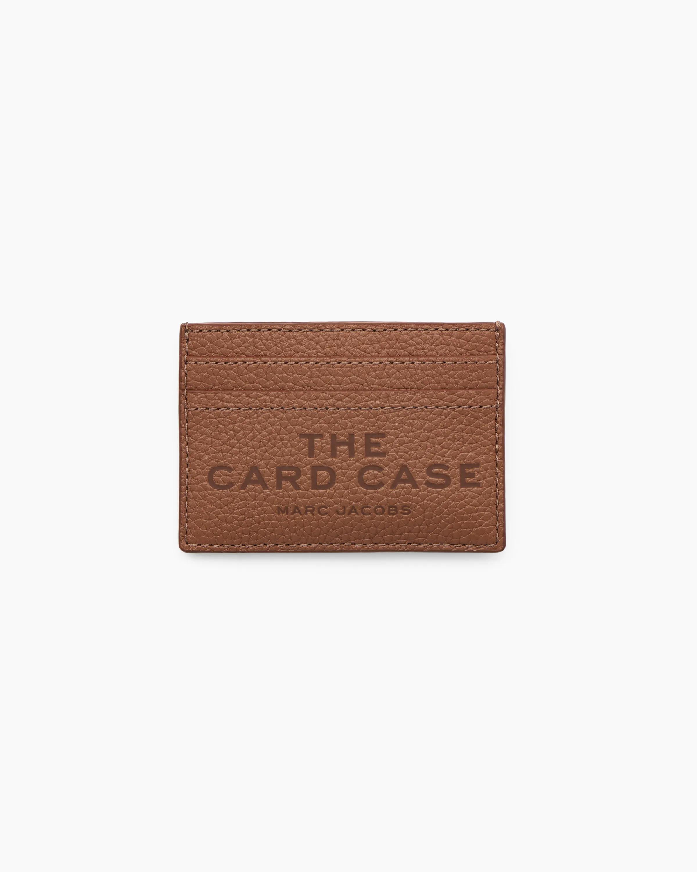 MARC JACOBS Marc Jacobs The Leather Card Case in Argan Oil