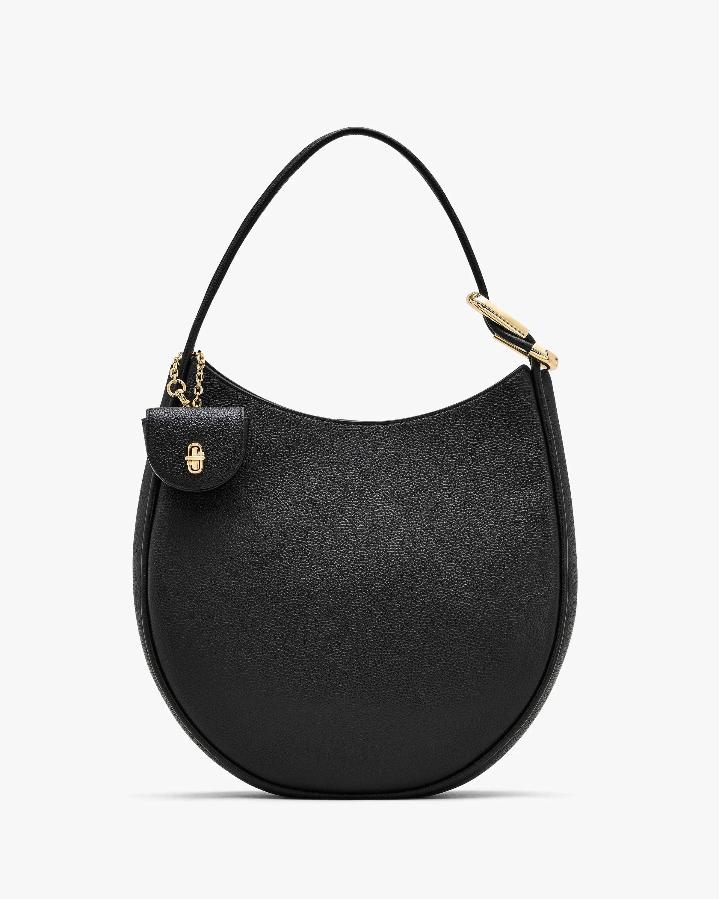 MARC JACOBS Marc Jacobs The Large Dual Hobo Bag in Black　MARC JACOBS マーク ジェイコブス ラージ デュアル ホーボー バッグ ブラック MARC