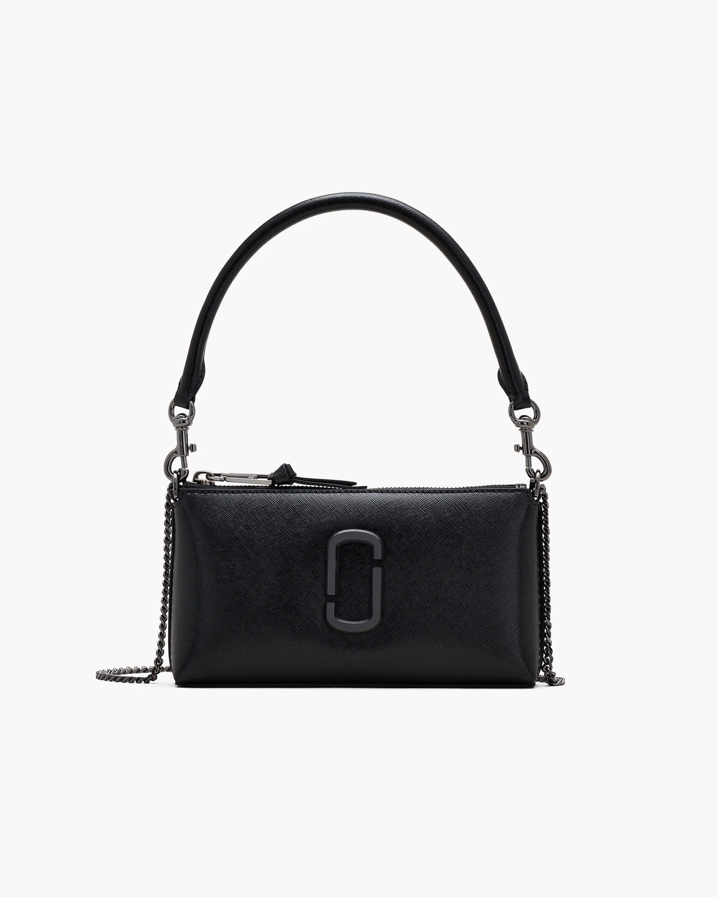 MARC JACOBS Marc Jacobs The Snapshot DTM Convertible Shoulder Bag in Black　MARC JACOBS マーク ジェイコブス ザ スナップショット DTM コンバーチブル ショルダー バッグ ブラック MARC