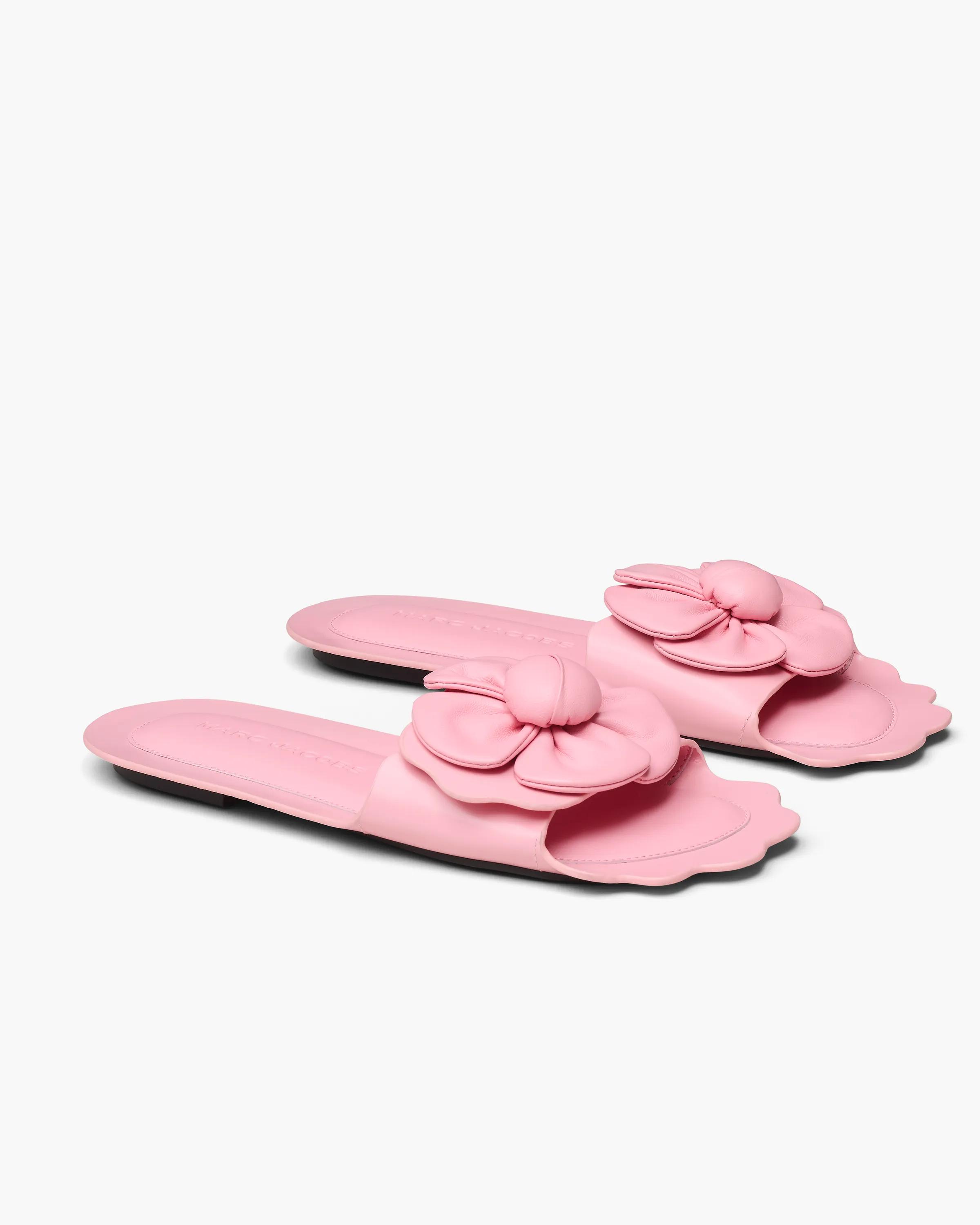 MARC JACOBS Marc Jacobs The Daisy Sandal in Ribbon Pink, Size 41　MARC JACOBS マーク ジェイコブス デイジー サンダル リボン ピンク、サイズ 41 MARC