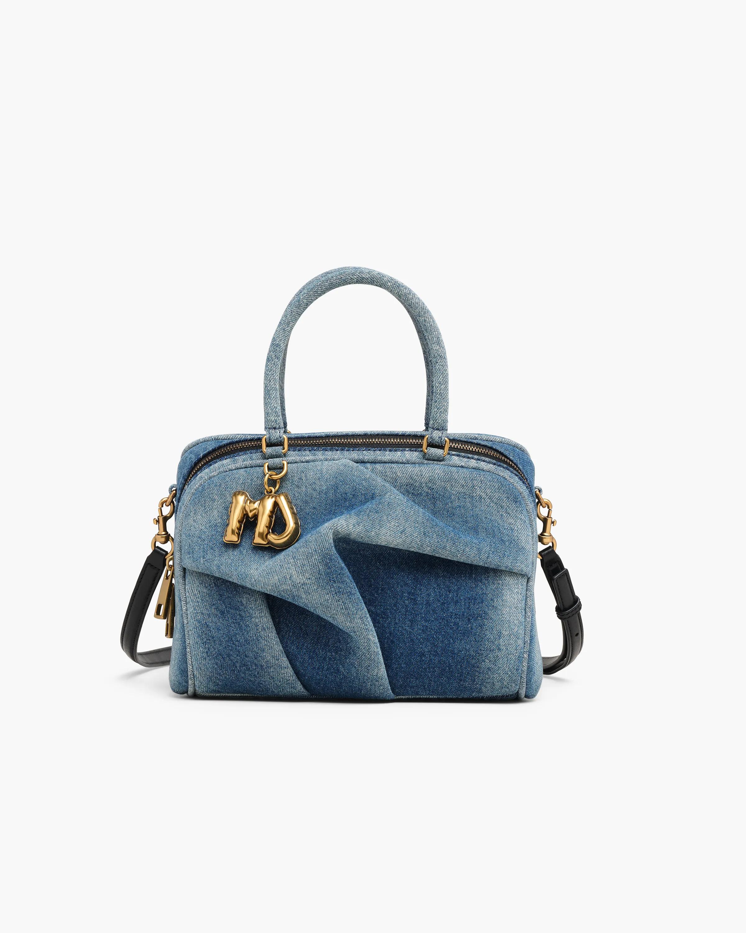 MARC JACOBS Marc Jacobs The Denim Small Wave in Medium Wash Indigo MARC