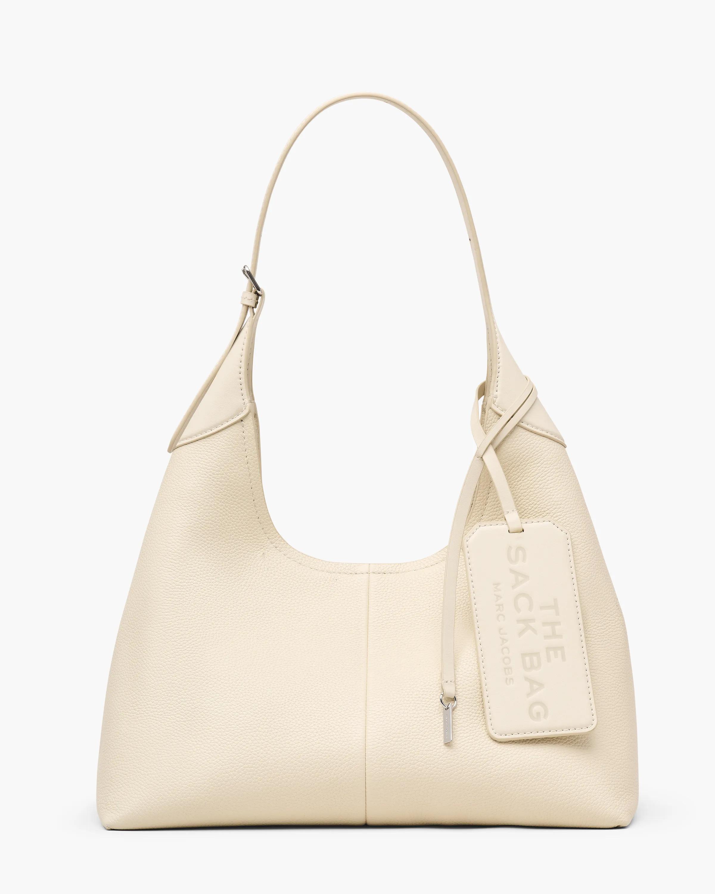 MARC JACOBS Marc Jacobs Belted Sack Bag in Cloud White　MARC JACOBS マーク ジェイコブス ベルテッド サック バッグ クラウド ホワイト MARC