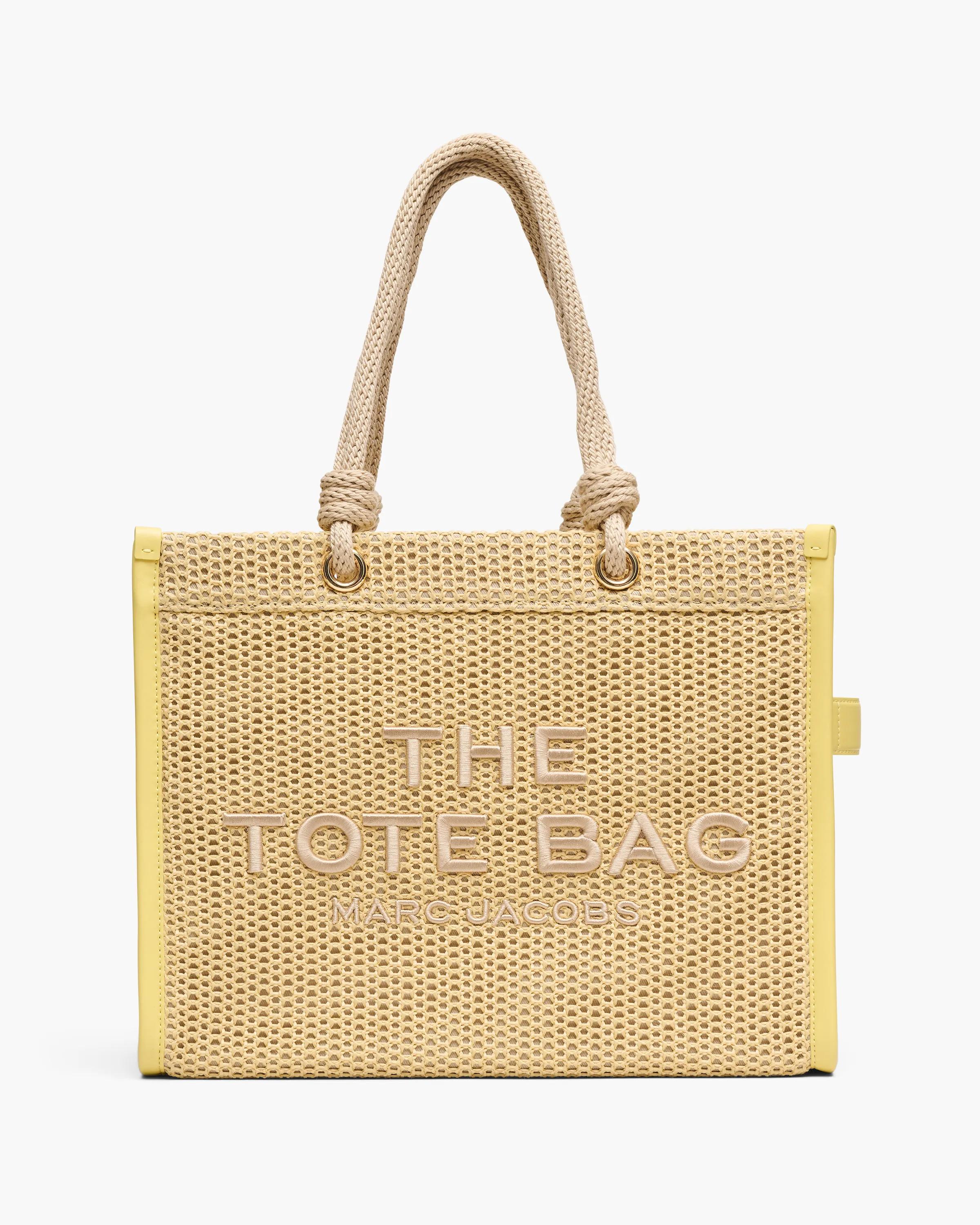 MARC JACOBS Marc Jacobs The Woven Rope Large Tote Bag in Natural　MARC JACOBS マーク ジェイコブス ザ ウーブン ロープ ラージ トートバッグ ナチュラル MARC