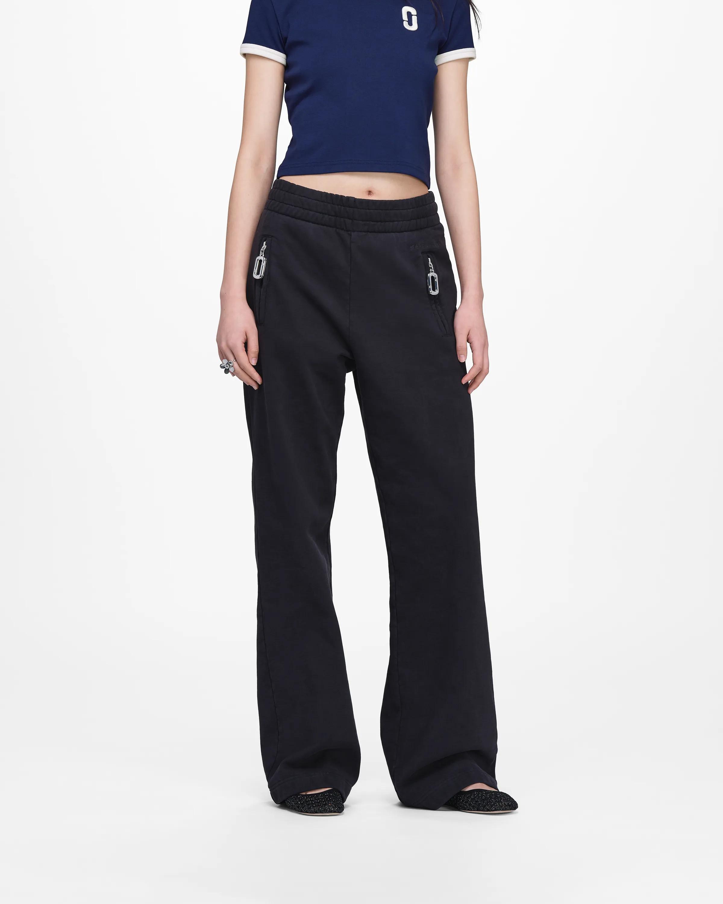 MARC JACOBS Marc Jacobs Pop J Marc Sweatpants in Steel Grey, Size Medium　MARC JACOBS マーク ジェイコブス ポップ J マーク スウェットパンツ スチール グレー、サイズ M MARC