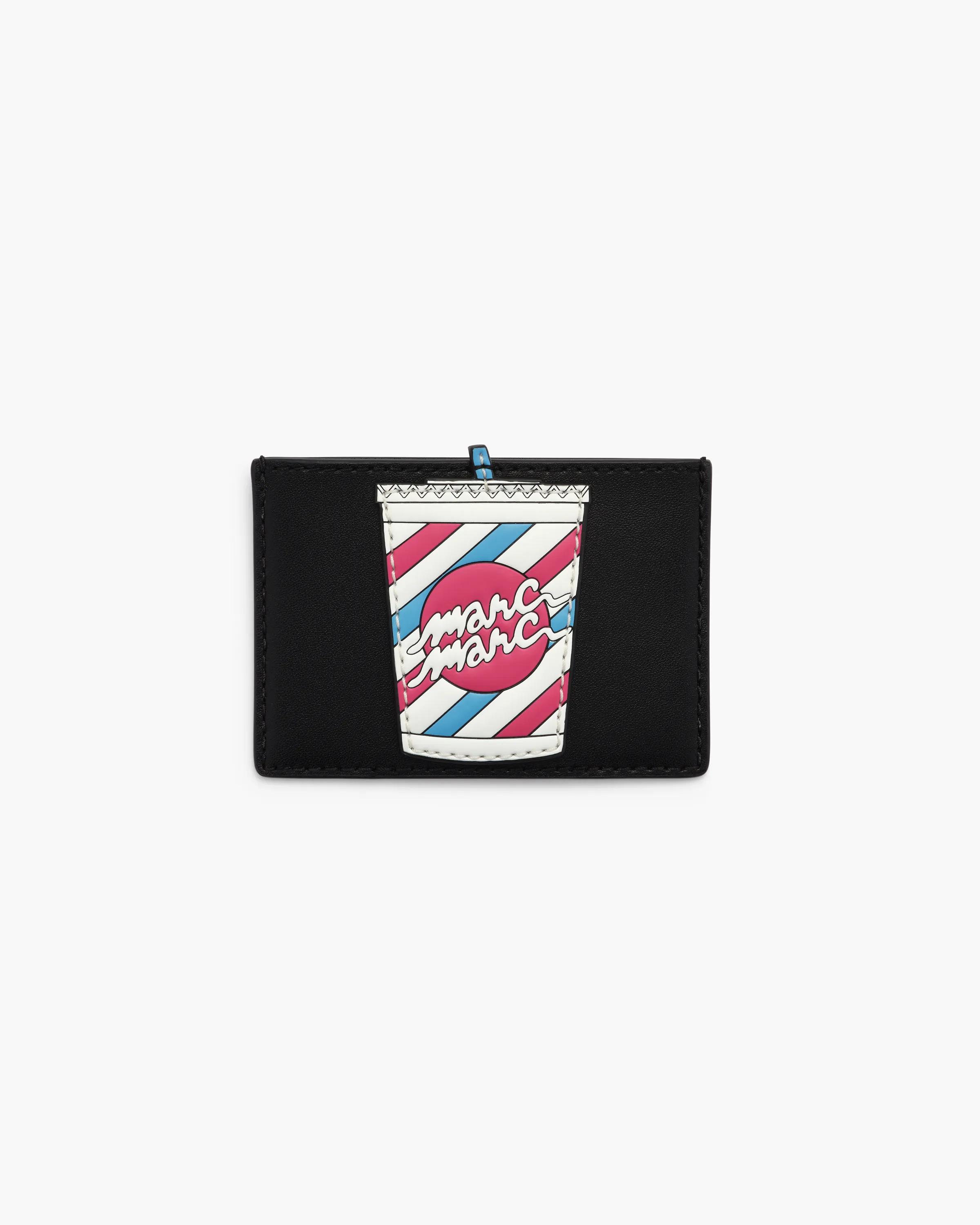 MARC JACOBS Marc Jacobs Soda Card Case in Black Multi　MARC JACOBS マーク ジェイコブス ソーダ カード ケース ブラック マルチ MARC