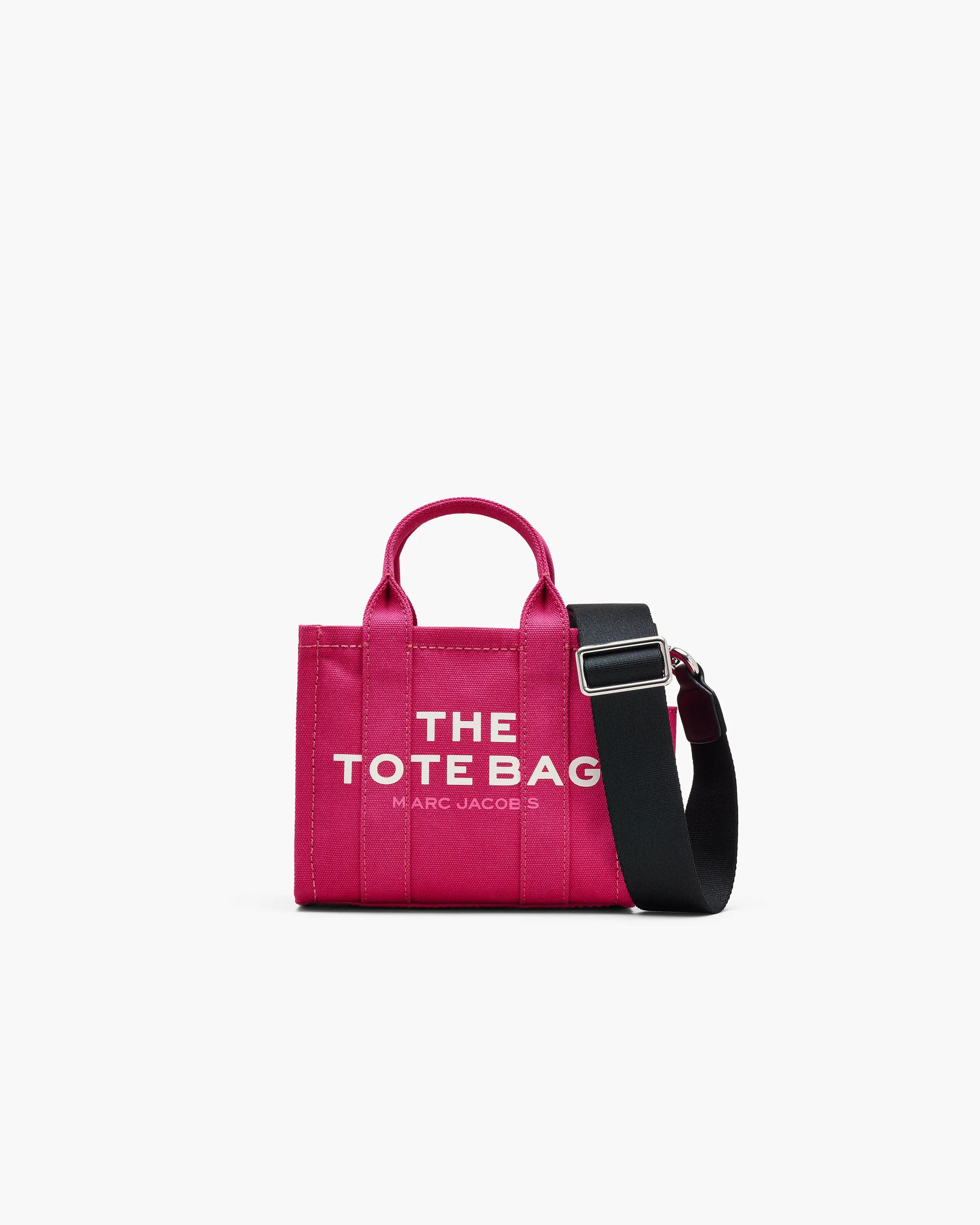 MARC JACOBS Marc Jacobs The Canvas Crossbody Tote Bag in Raspberry Pink　MARC JACOBS マーク ジェイコブス ザ キャンバス クロスボディ トートバッグ ラズベリー ピンク MARC