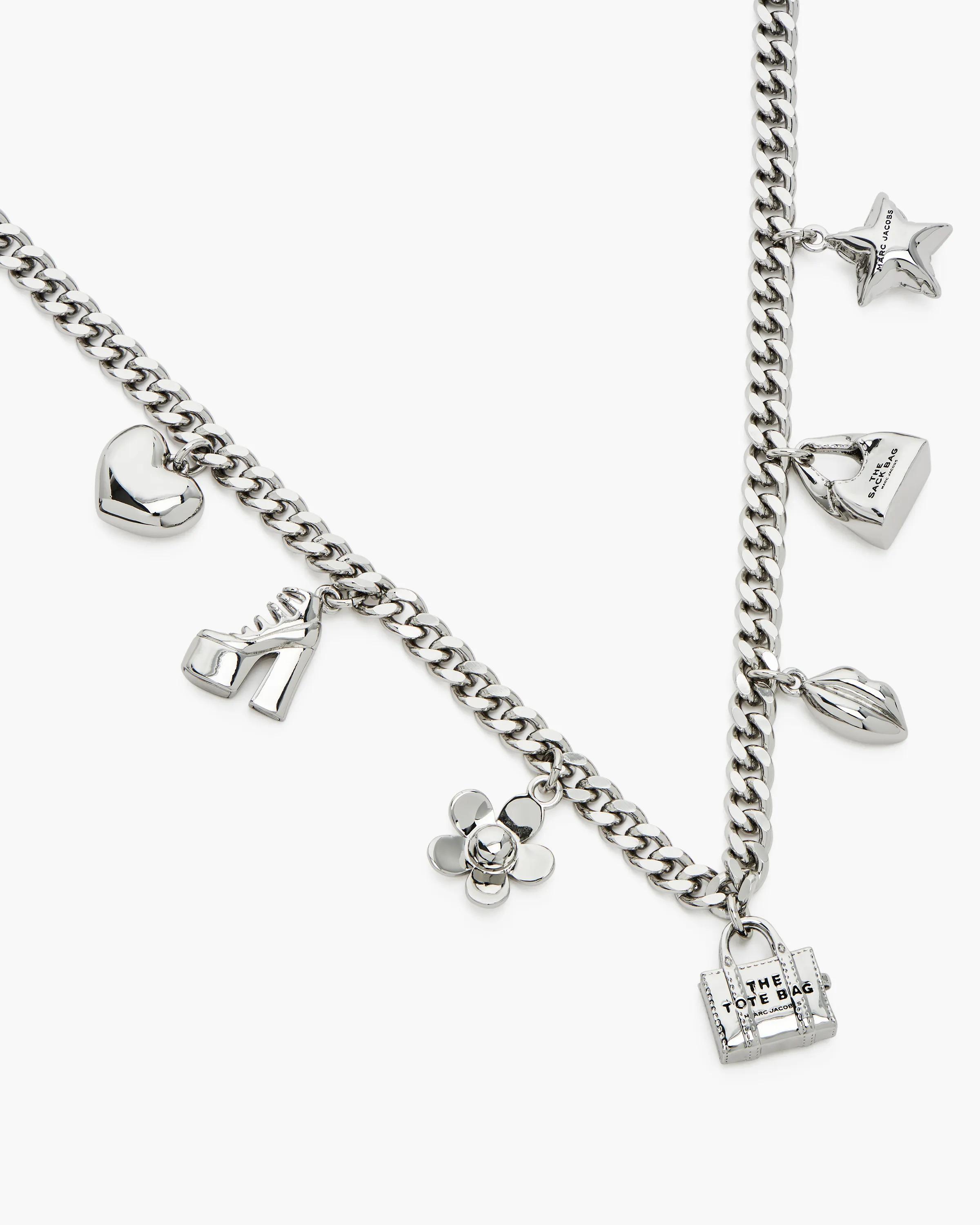 MARC JACOBS Marc Jacobs The Mini Icon Charm Necklace