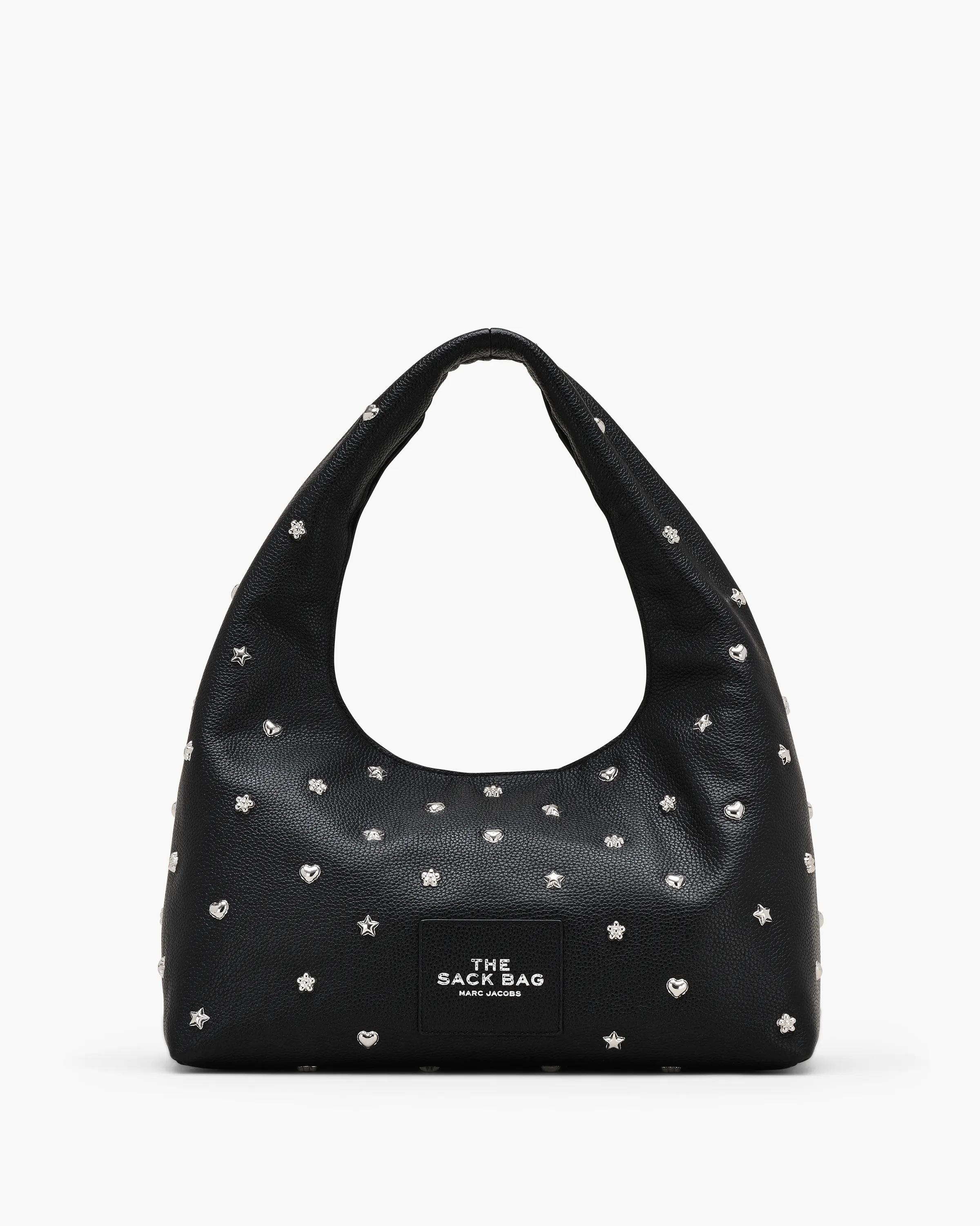 MARC JACOBS Marc Jacobs The Mini Icon Stud Sack Bag in Black Multi　MARC JACOBS マーク ジェイコブス ザ ミニ アイコン スタッド サック バッグ ブラック マルチ MARC