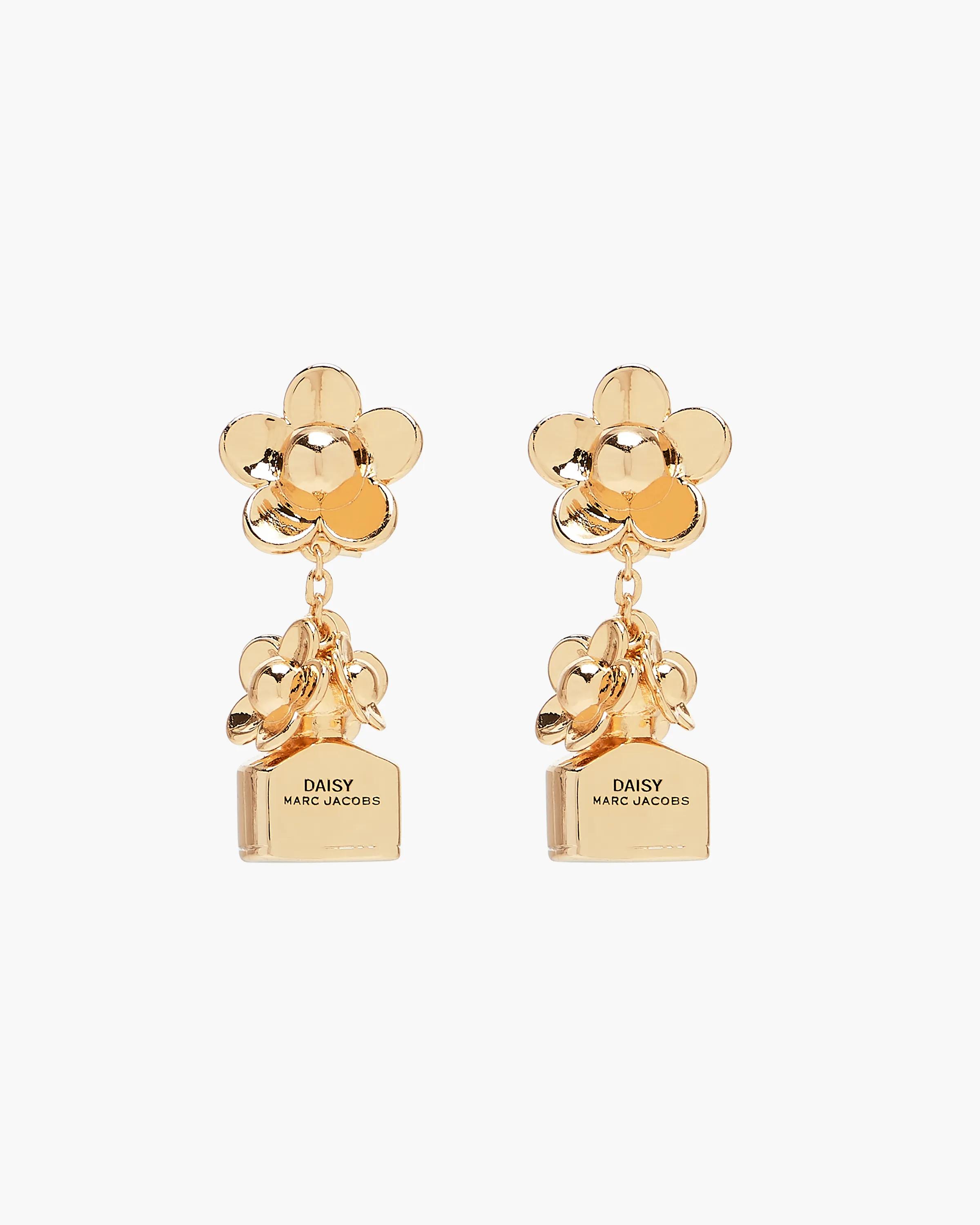 MARC JACOBS Marc Jacobs The Mini Icon Daisy Earrings in Gold　MARC JACOBS マーク ジェイコブス ザ ミニ アイコン デイジー ピアス ゴールド MARC