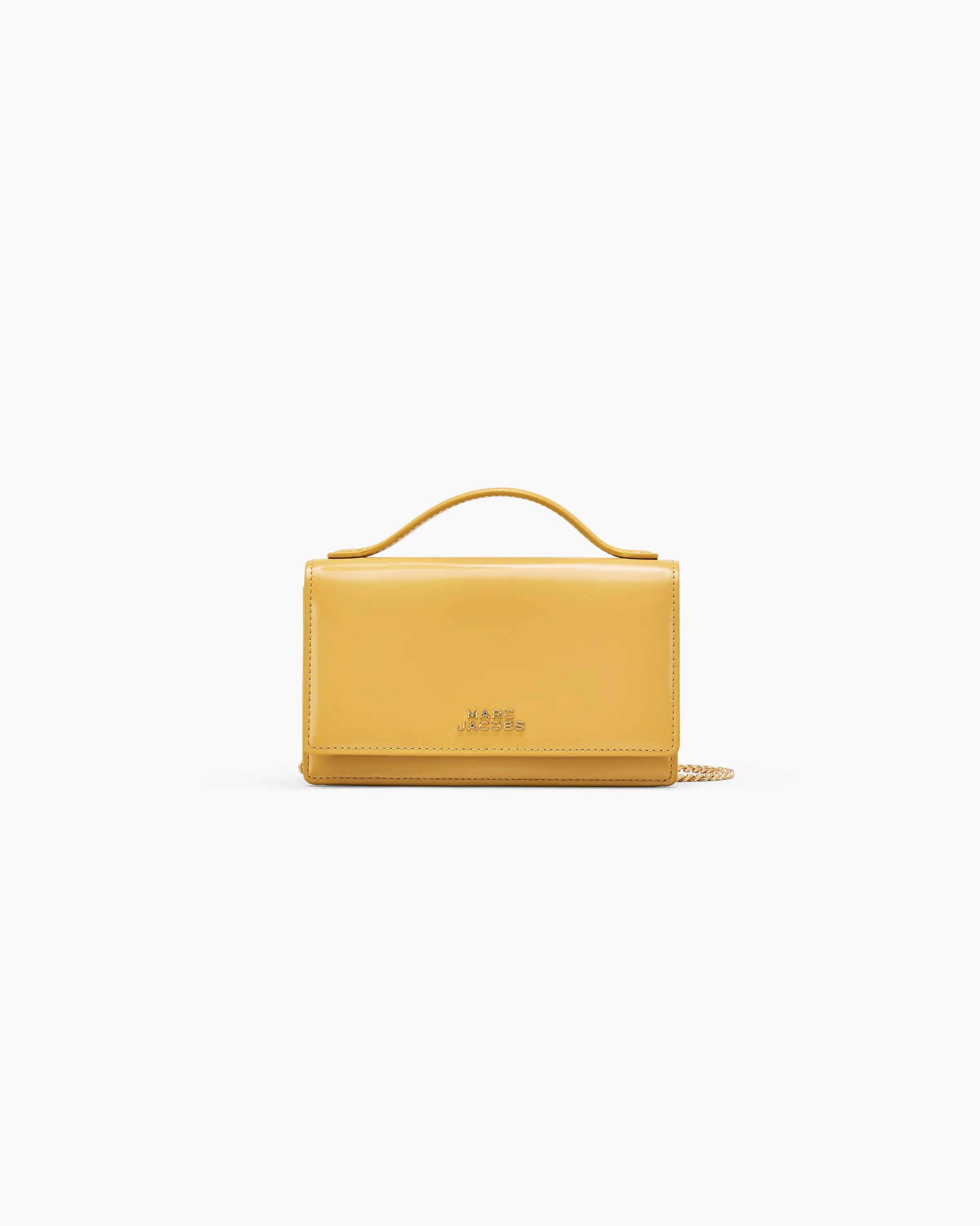 MARC JACOBS Marc Jacobs The Glam Mirror Mini Bag in Daffodil　MARC JACOBS マーク ジェイコブス ザ グラム ミラー ミニバッグ (スイセン) MARC