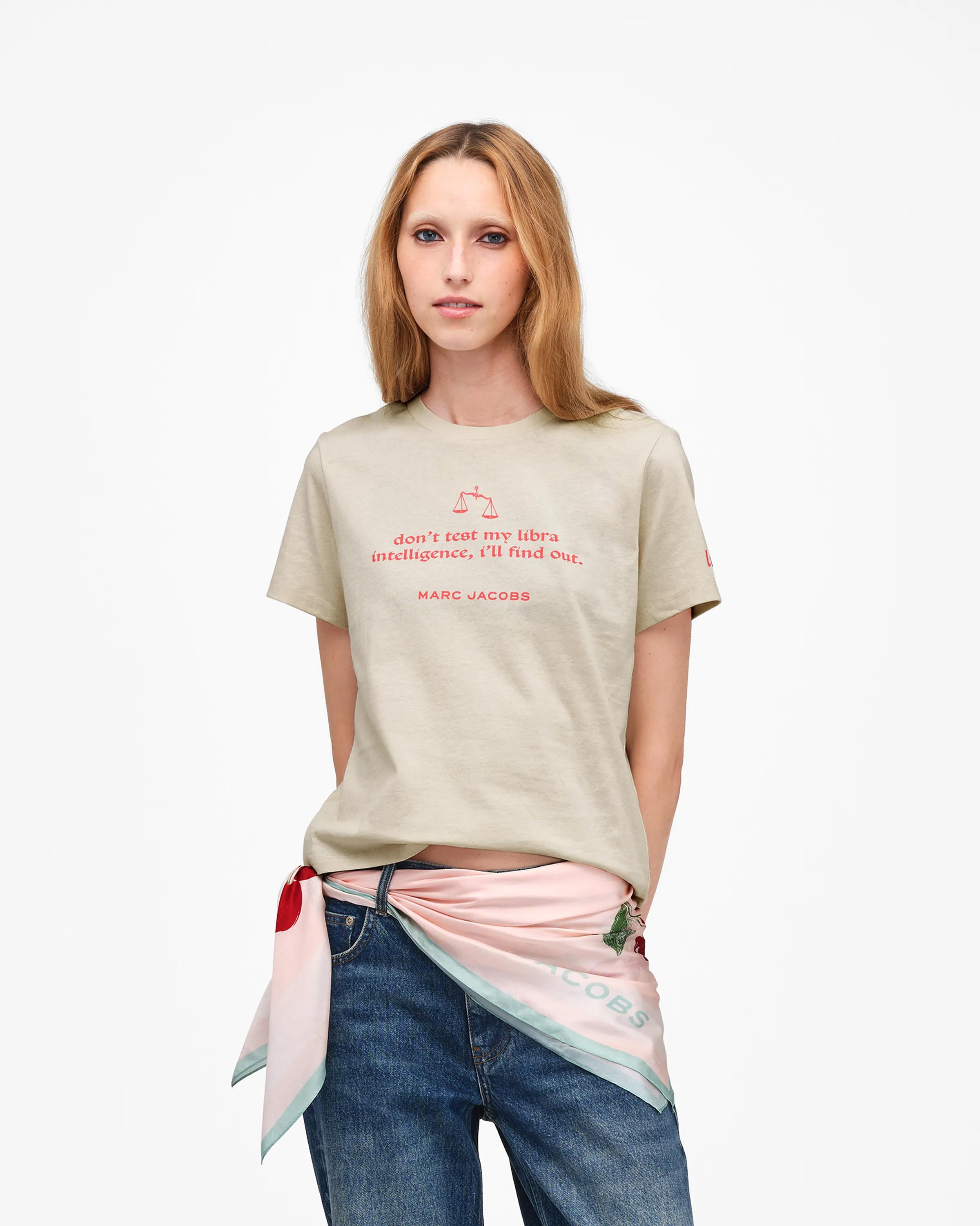 MARC JACOBS Marc Jacobs Zodiac T-Shirt in Libra, Size XS