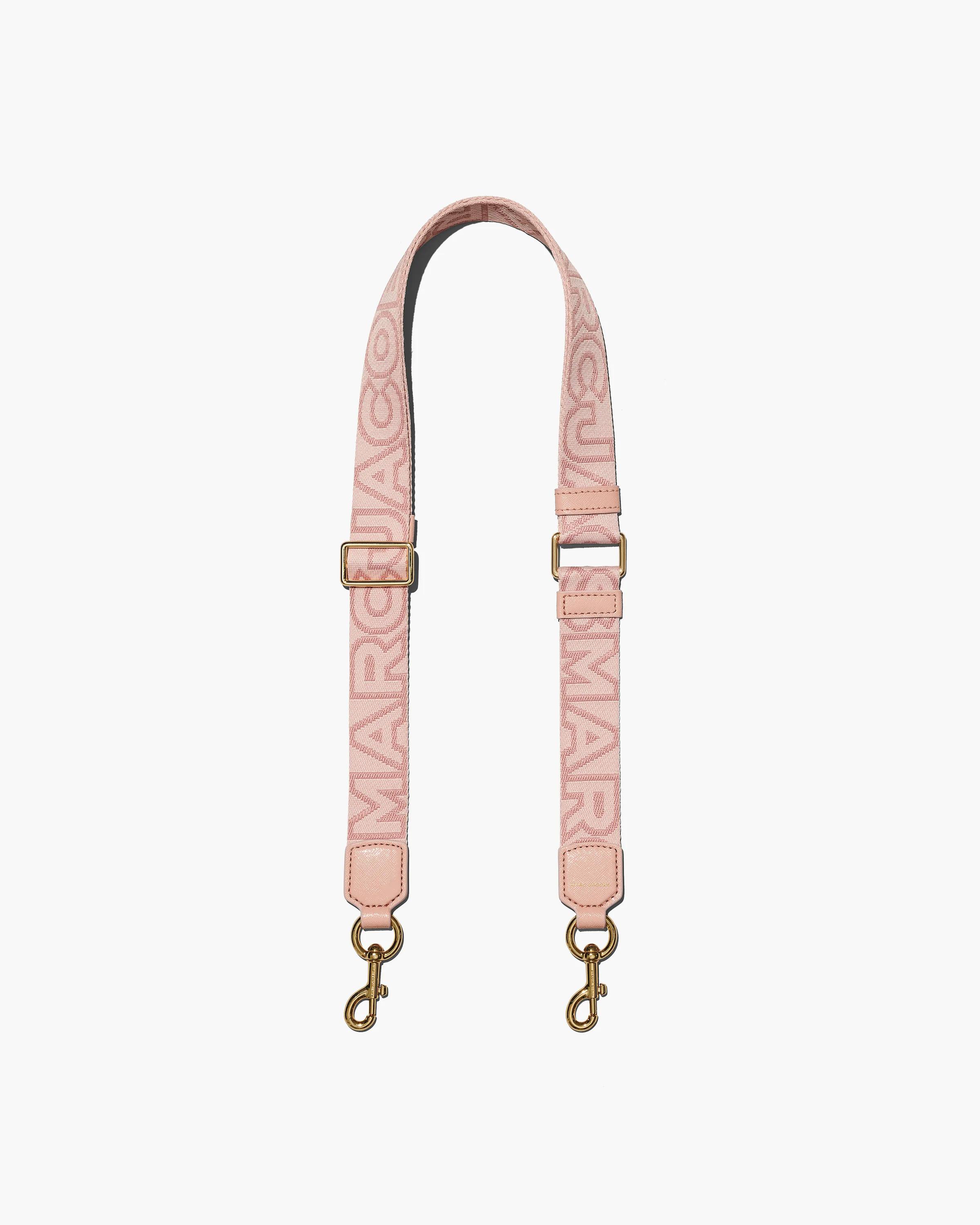 MARC JACOBS Marc Jacobs The Thin Outline Logo Webbing Strap