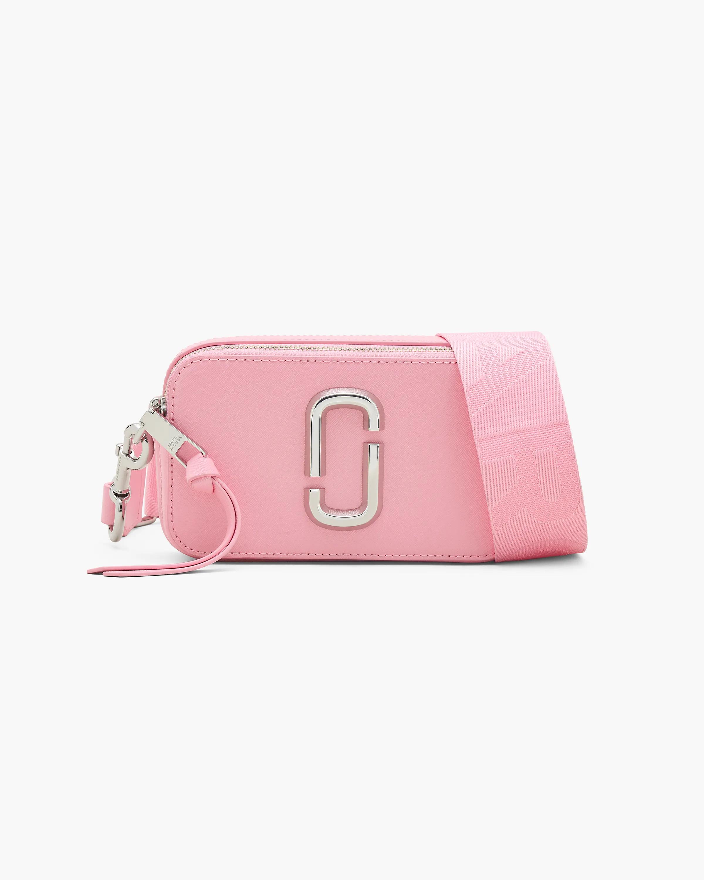 MARC JACOBS Marc Jacobs The Snapshot Bag in Ribbon Pink　MARC JACOBS マーク ジェイコブス ザ スナップショット バッグ リボン ピンク MARC