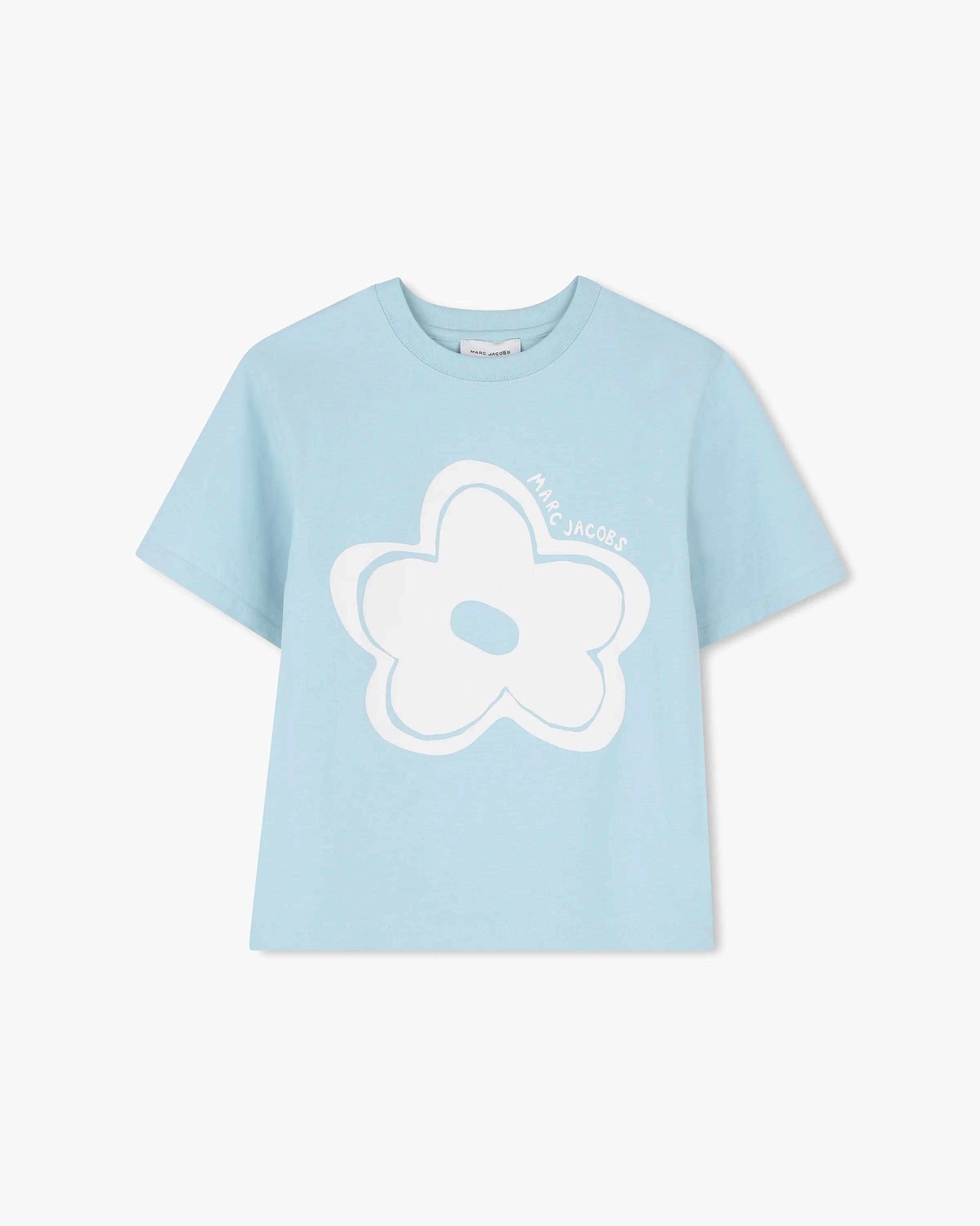 MARC JACOBS Marc Jacobs The Daisy Tee in Blue, Size 12Y　MARC JACOBS マーク ジェイコブス ザ デイジー T シャツ、ブルー、サイズ 12Y MARC