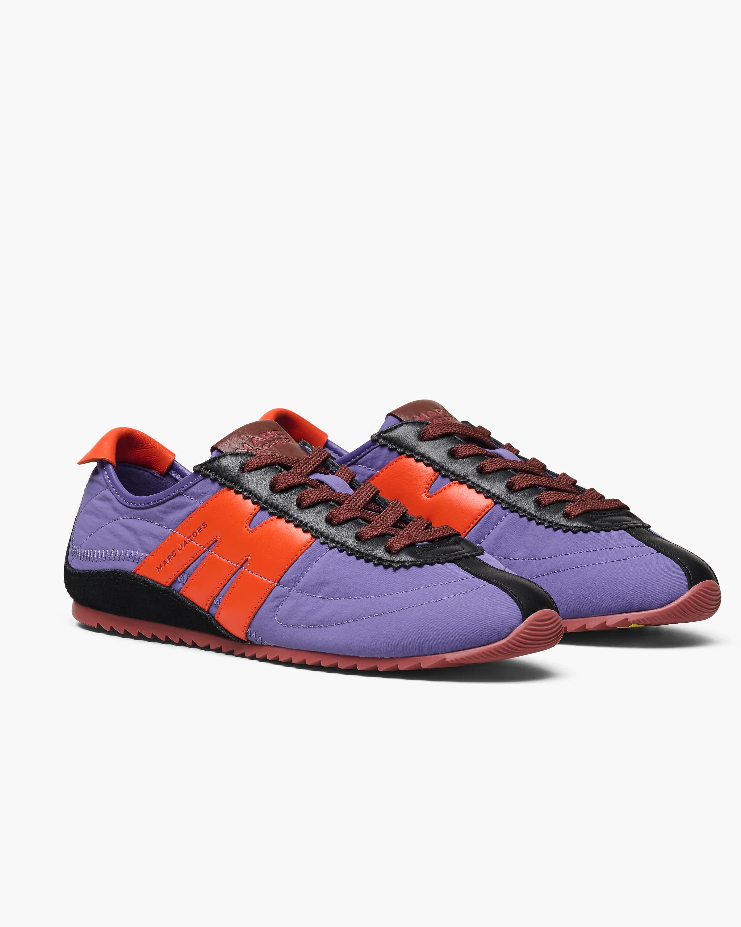 MARC JACOBS Marc Jacobs The 400 Bleecker Runner in Blueberry Multi, Size 41　MARC JACOBS マーク ジェイコブス ザ 400 ブリーカー ランナー ブルーベリー マルチ、サイズ 41 MARC
