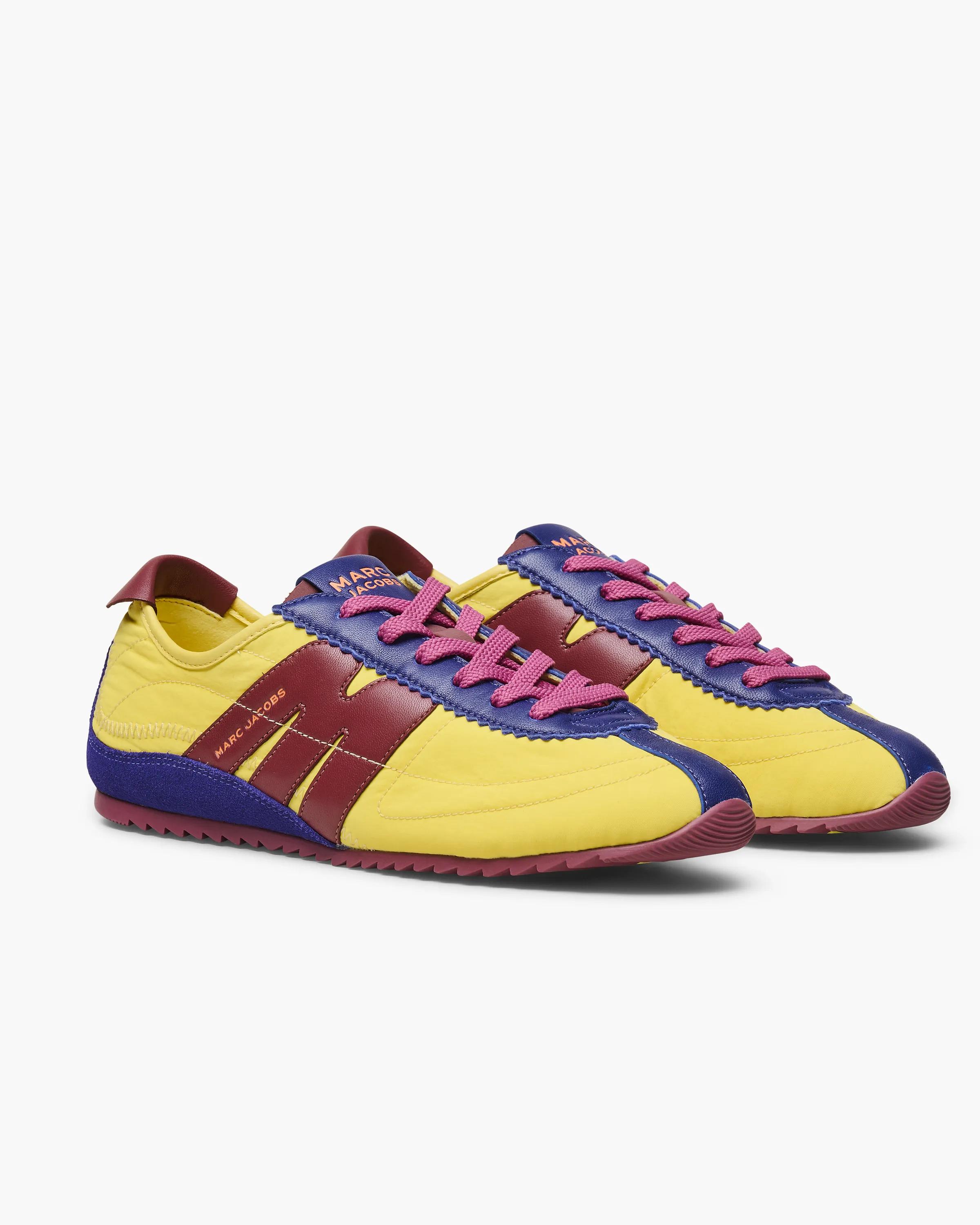 MARC JACOBS Marc Jacobs The 400 Bleecker Runner in Bumblebee Multi, Size 40　MARC JACOBS マーク ジェイコブス ザ 400 ブリーカー ランナー バンブルビー マルチ、サイズ 40 MARC
