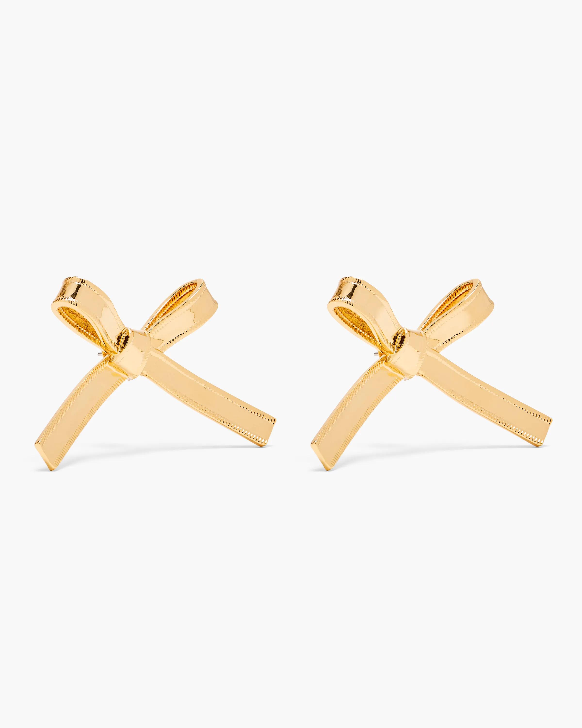 MARC JACOBS Marc Jacobs The Lingerie Bow Earrings