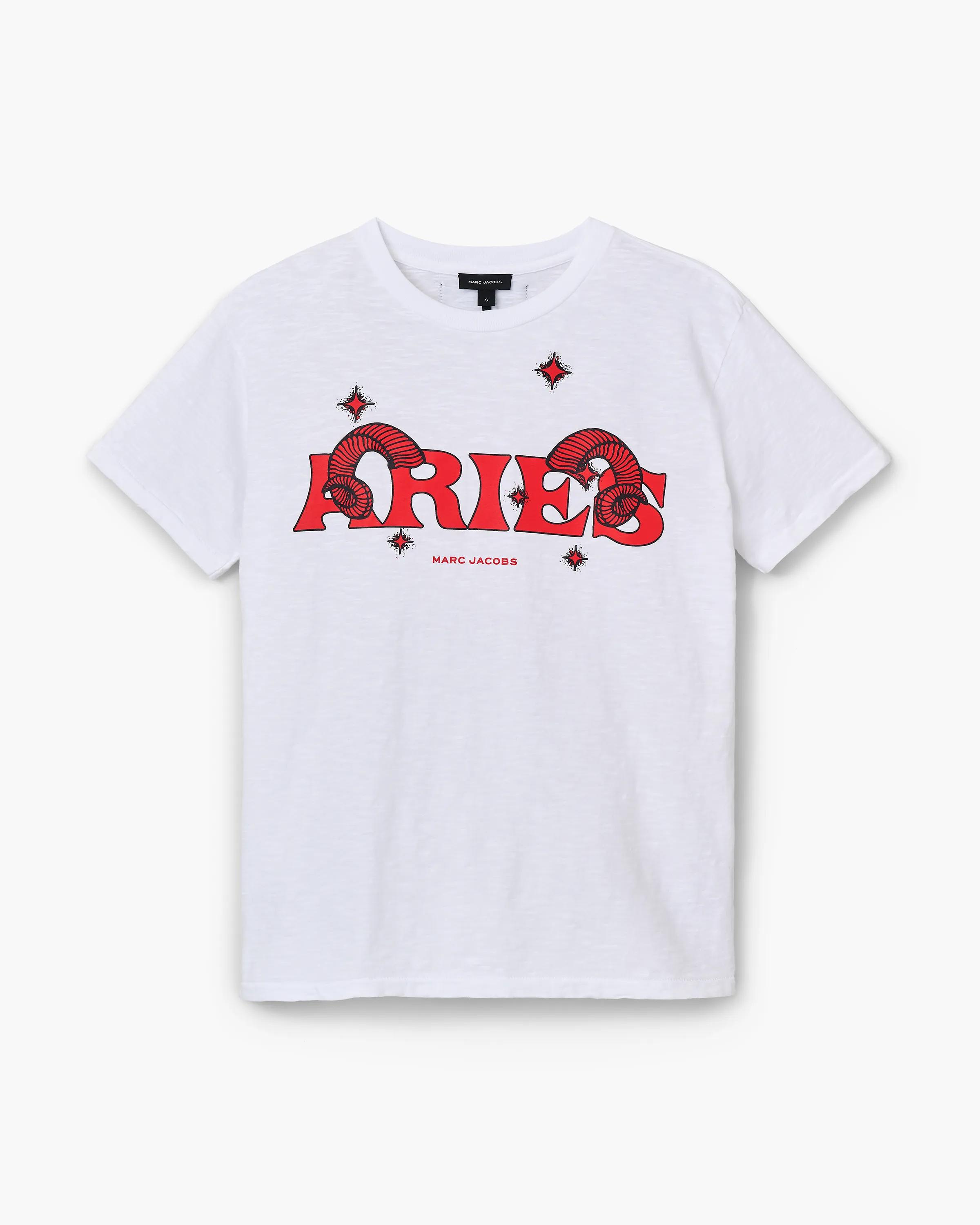 MARC JACOBS Marc Jacobs The Zodiac T-Shirt in Aries, Size XL　MARC JACOBS マーク ジェイコブス ザ ゾディアック T シャツ 牡羊座、サイズ XL MARC