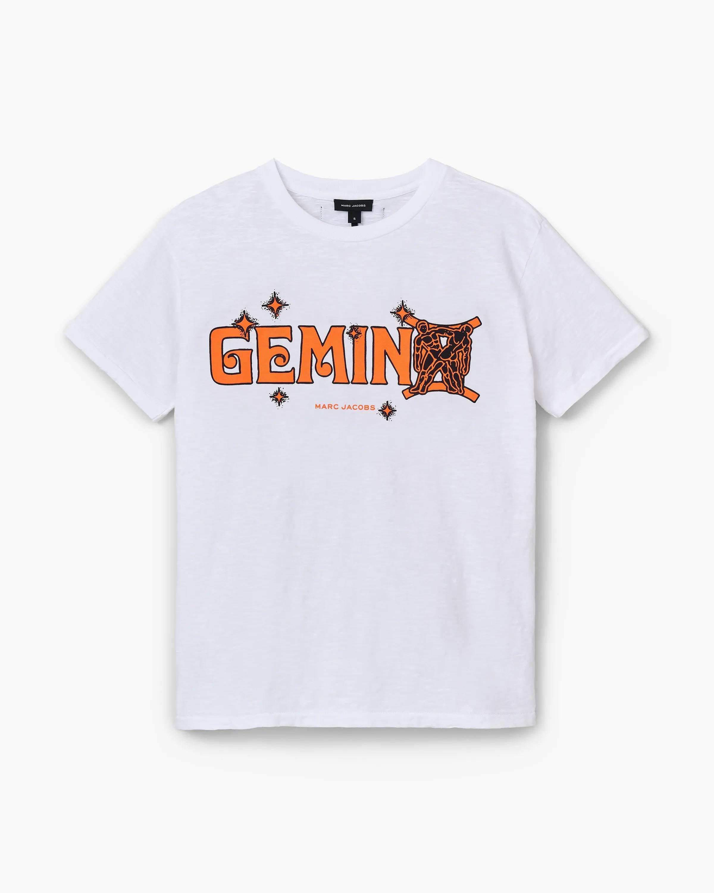 MARC JACOBS Marc Jacobs The Zodiac T-Shirt in Gemini, Size Large　MARC JACOBS マーク ジェイコブス ザ ゾディアック T シャツ ジェミニ、L サイズ MARC