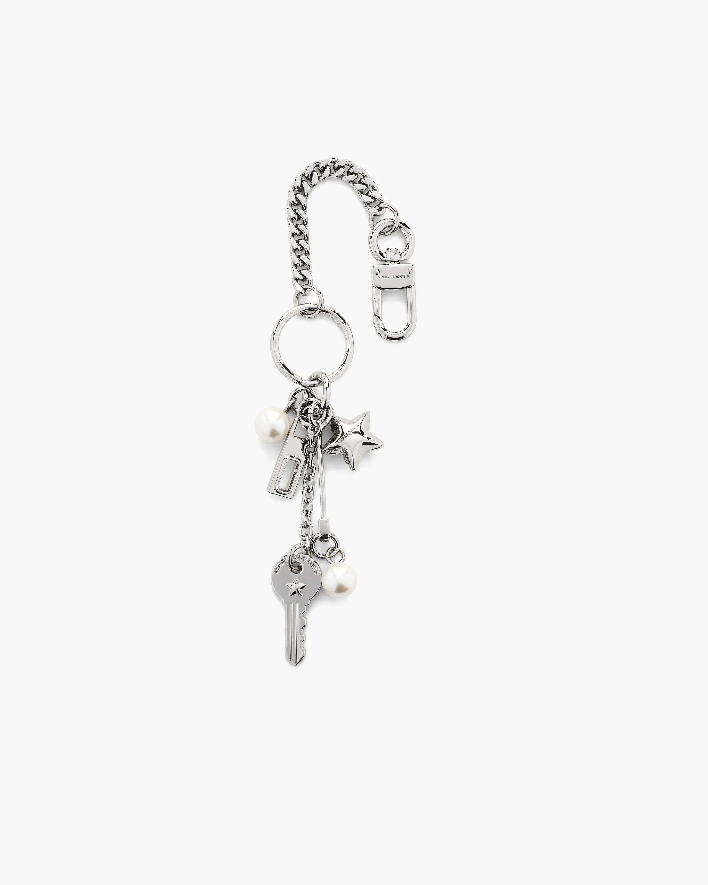 MARC JACOBS Marc Jacobs The Grommet Bag Charm in Nickel　MARC JACOBS マーク ジェイコブス ザ グロメット バッグ チャーム (ニッケル) MARC