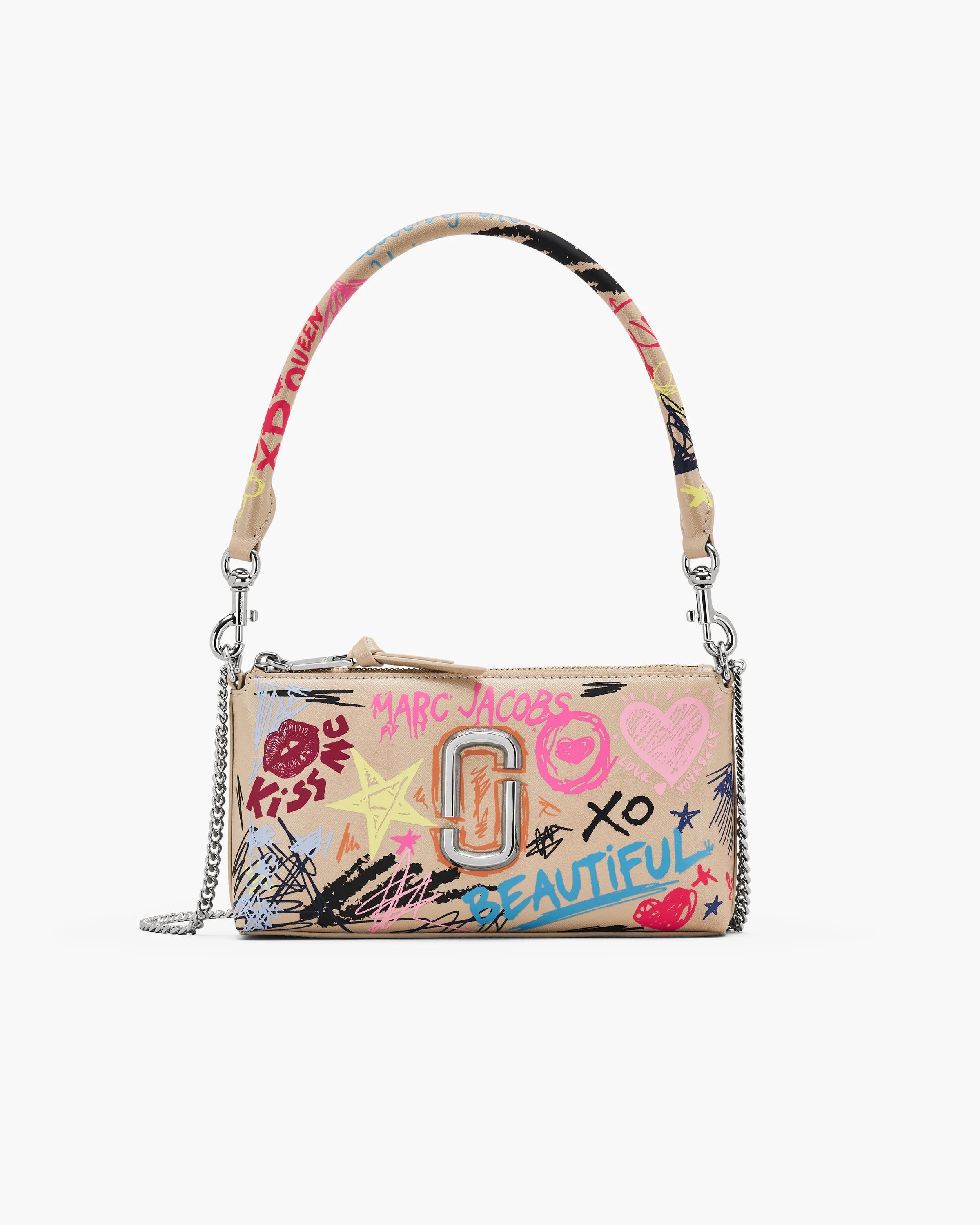 The Punk Scribble Snapshot Convertible Shoulder Bag