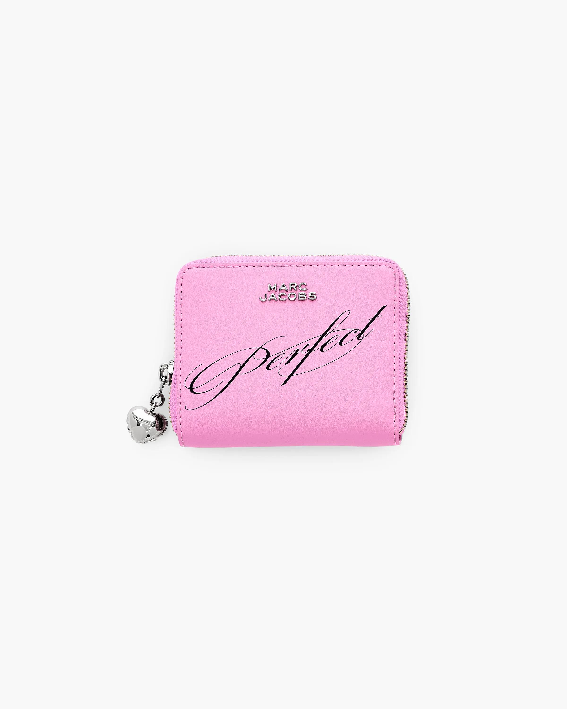 MARC JACOBS Marc Jacobs The Perfect Everyday Slim Compact Wallet in Prism Pink　MARC JACOBS マーク ジェイコブス パーフェクト エブリデイ スリム コンパクト ウォレット、プリズム ピンク MARC