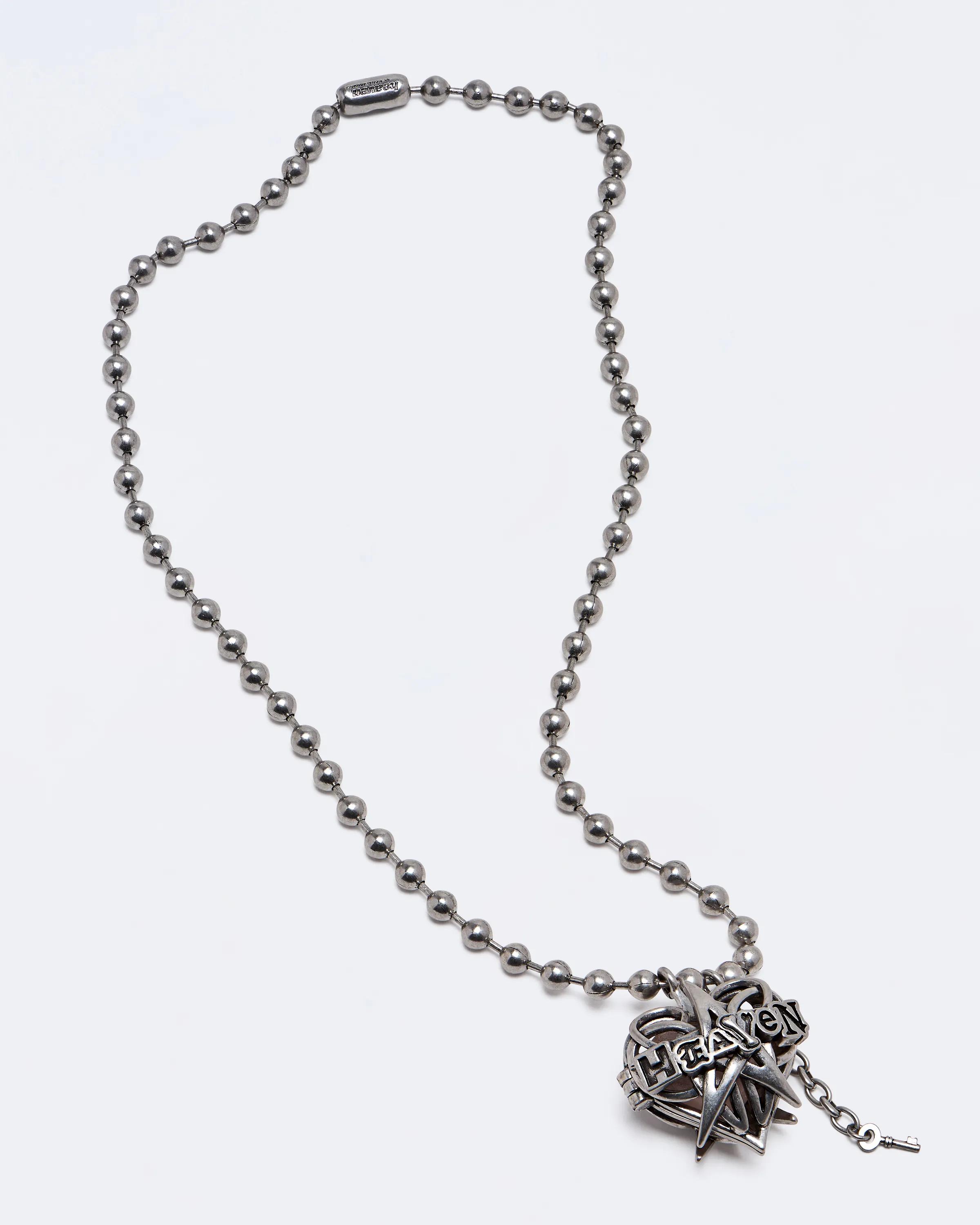 MARC JACOBS Marc Jacobs Heaven Pentagram Locket in Aged Silver　MARC JACOBS マーク ジェイコブス ヘブン ペンタグラム ロケット (エイジド シルバー) MARC