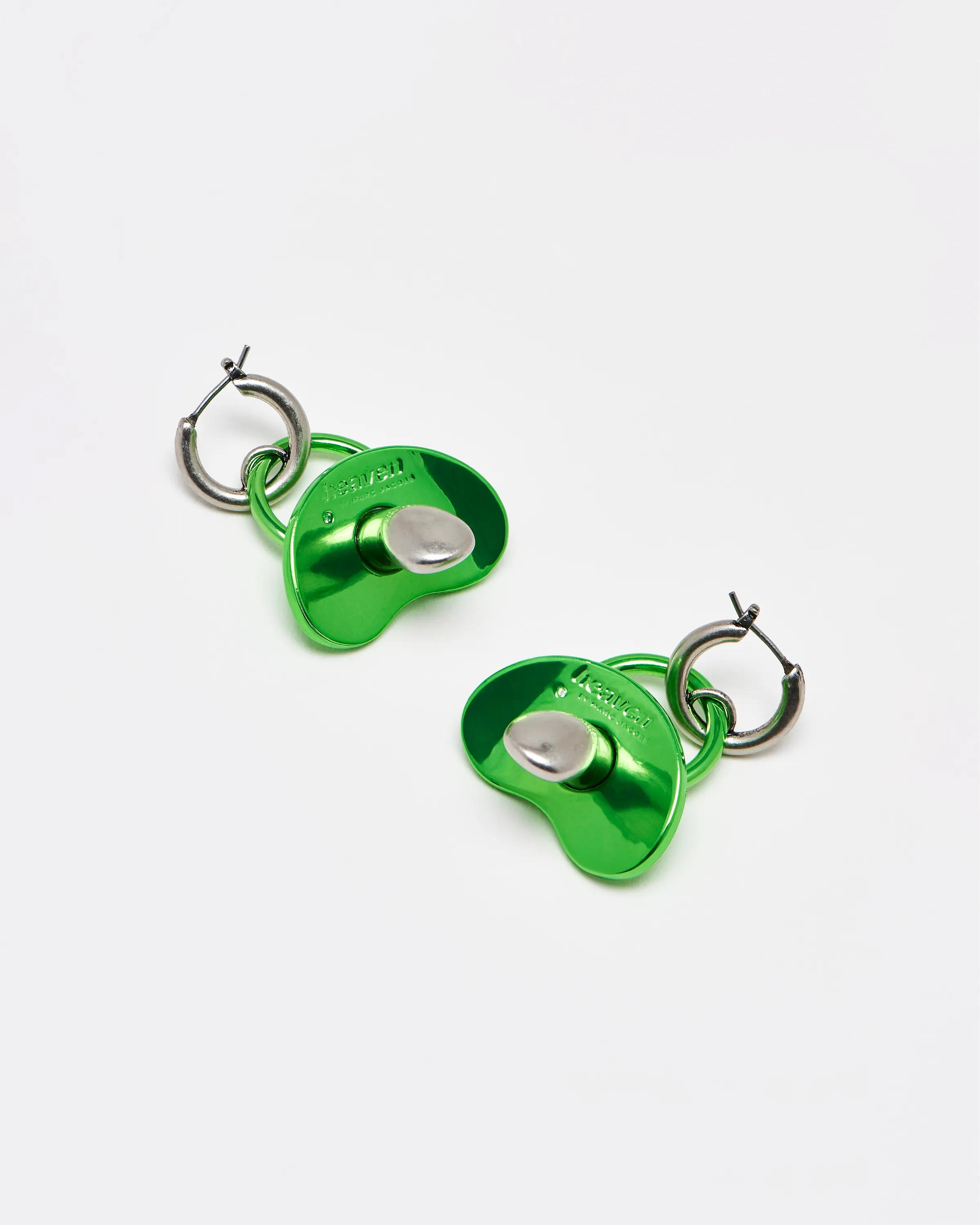 MARC JACOBS Marc Jacobs Dummy Earrings in Aged Silver　MARC JACOBS マーク ジェイコブス ダミー ピアス (エイジド シルバー) MARC