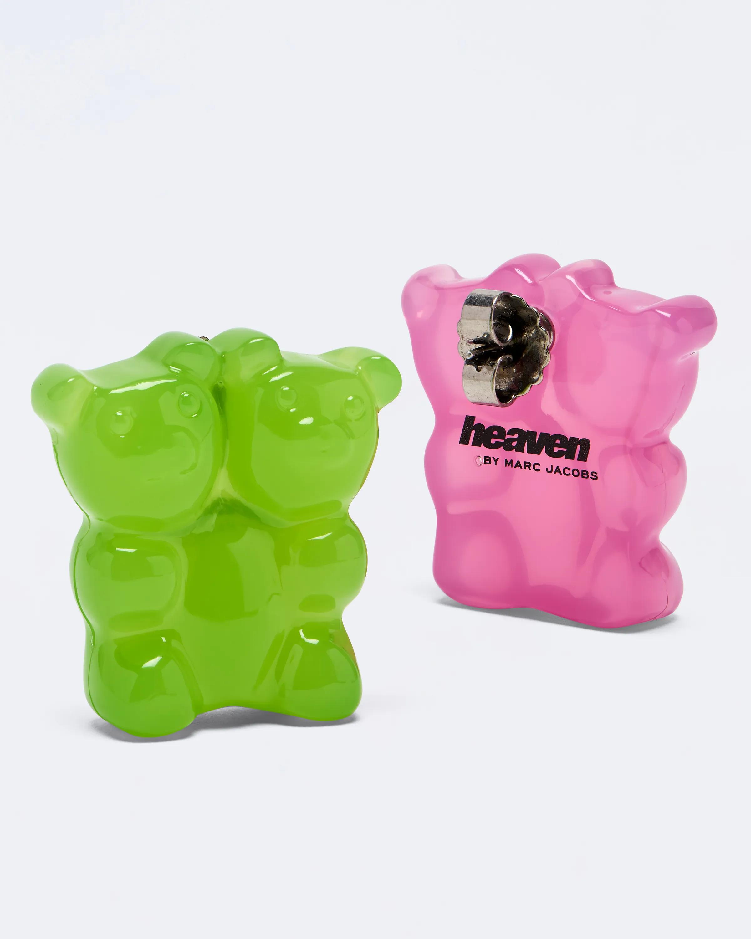 MARC JACOBS Marc Jacobs Oversized Gummy Earrings in Green/Purple　MARC JACOBS マーク ジェイコブス オーバーサイズ グミ イヤリング (グリーン/パープル) MARC