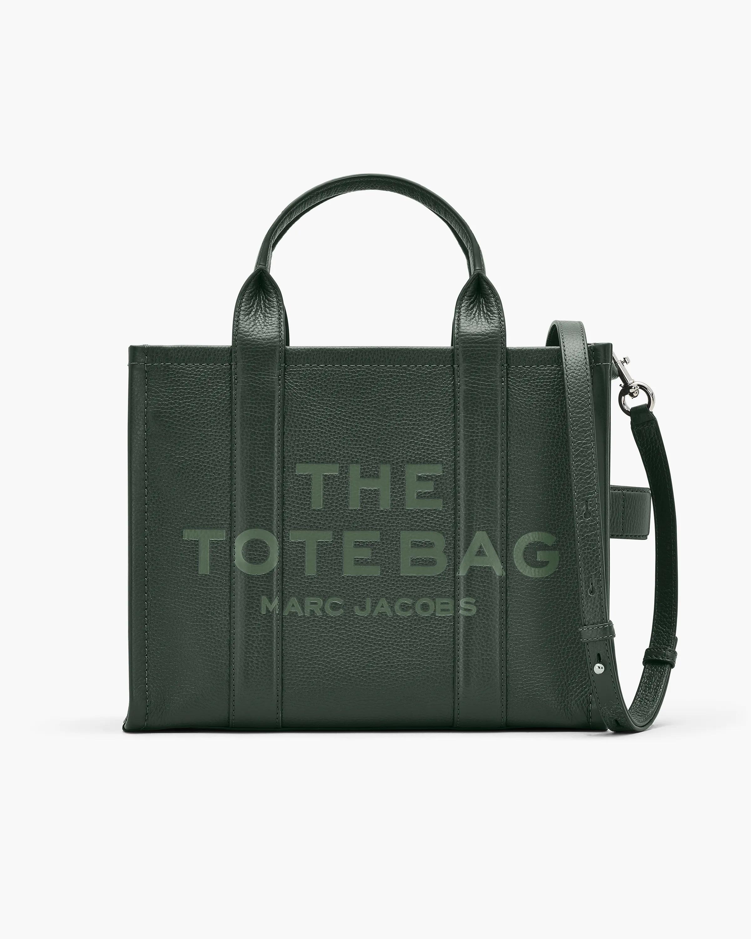 MARC JACOBS Marc Jacobs The Leather Medium Tote Bag in Ivy　MARC JACOBS マーク ジェイコブス ザ レザー ミディアム トートバッグ (アイビー) MARC