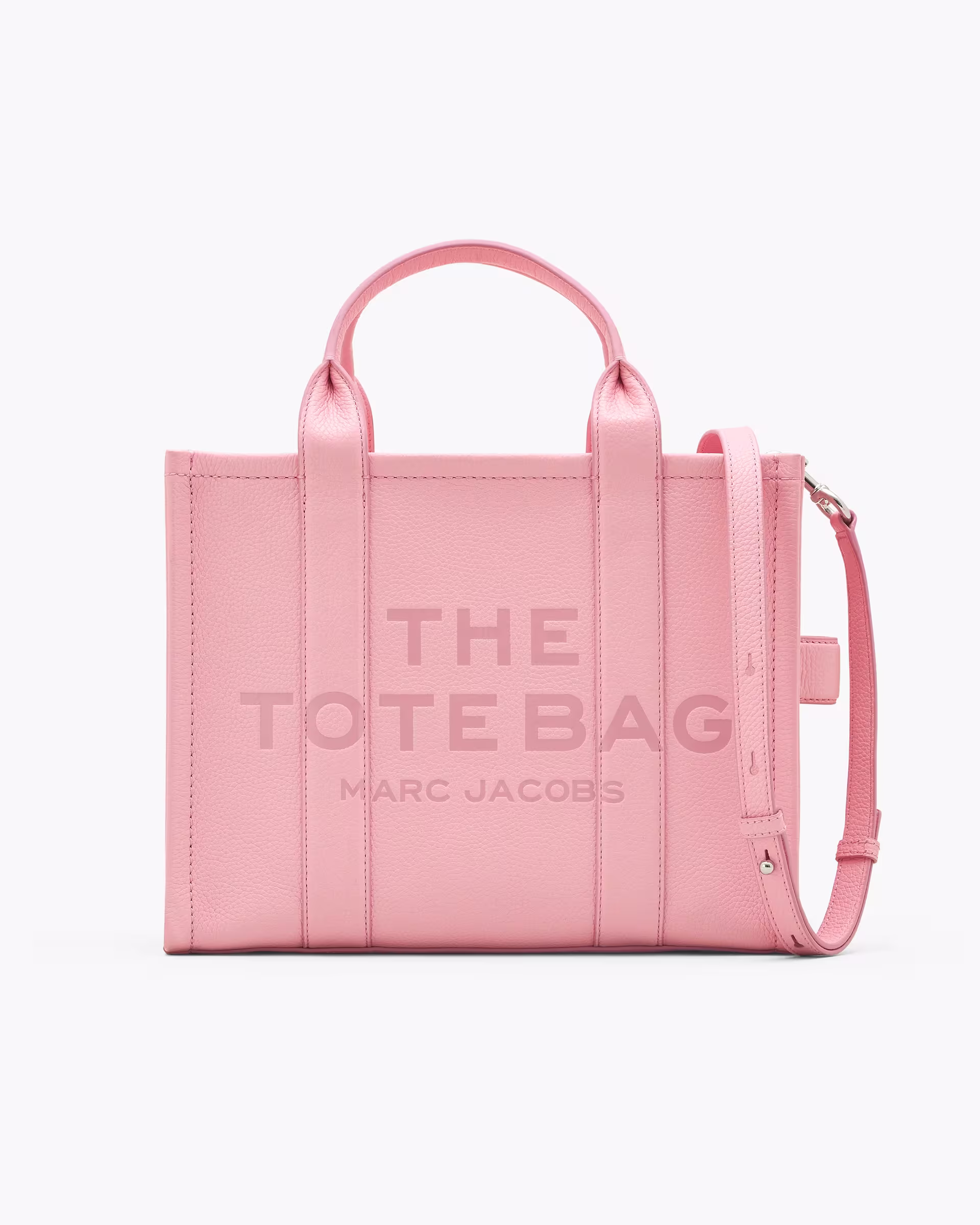 The Leather Medium Tote Bag (Ribbon Pink)
