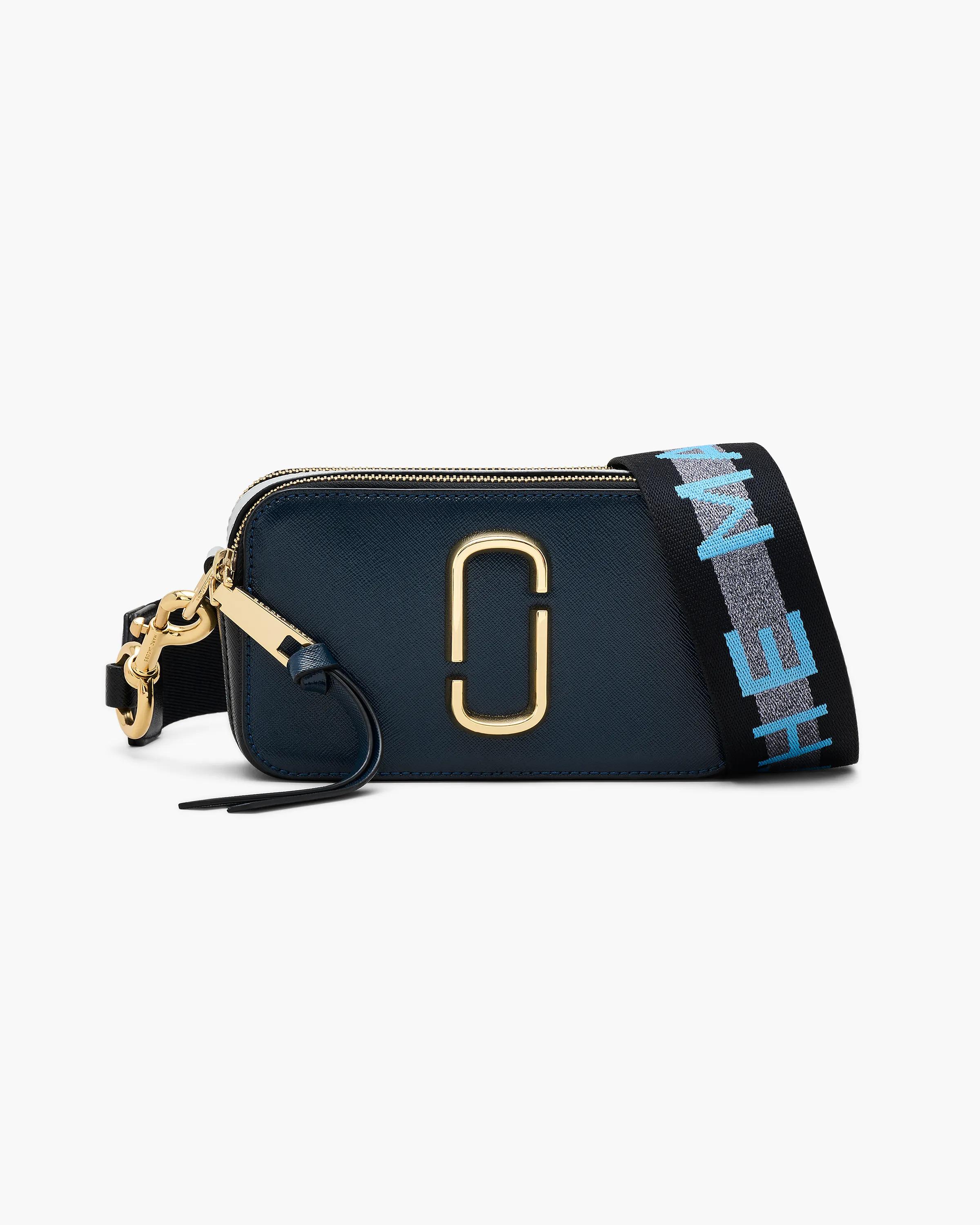 MARC JACOBS Marc Jacobs The Snapshot Bag in New Blue Sea Multi　MARC JACOBS マーク ジェイコブス ザ スナップショット バッグ 新品 ブルー シー マルチ MARC