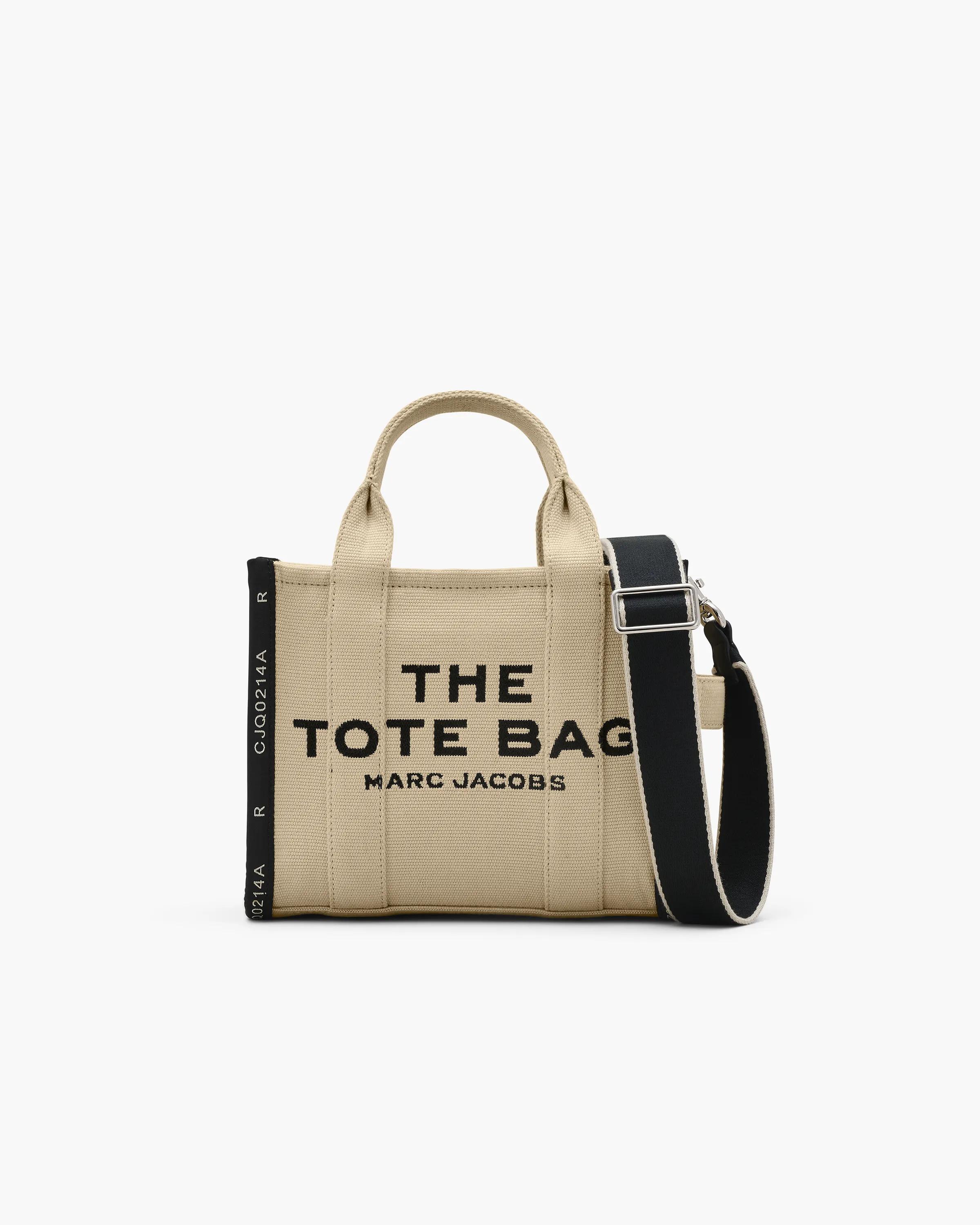 MARC JACOBS Marc Jacobs The Jacquard Small Tote Bag in Warm Sand　MARC JACOBS マーク ジェイコブス ザ ジャカード スモール トート バッグ (ウォーム サンド) MARC