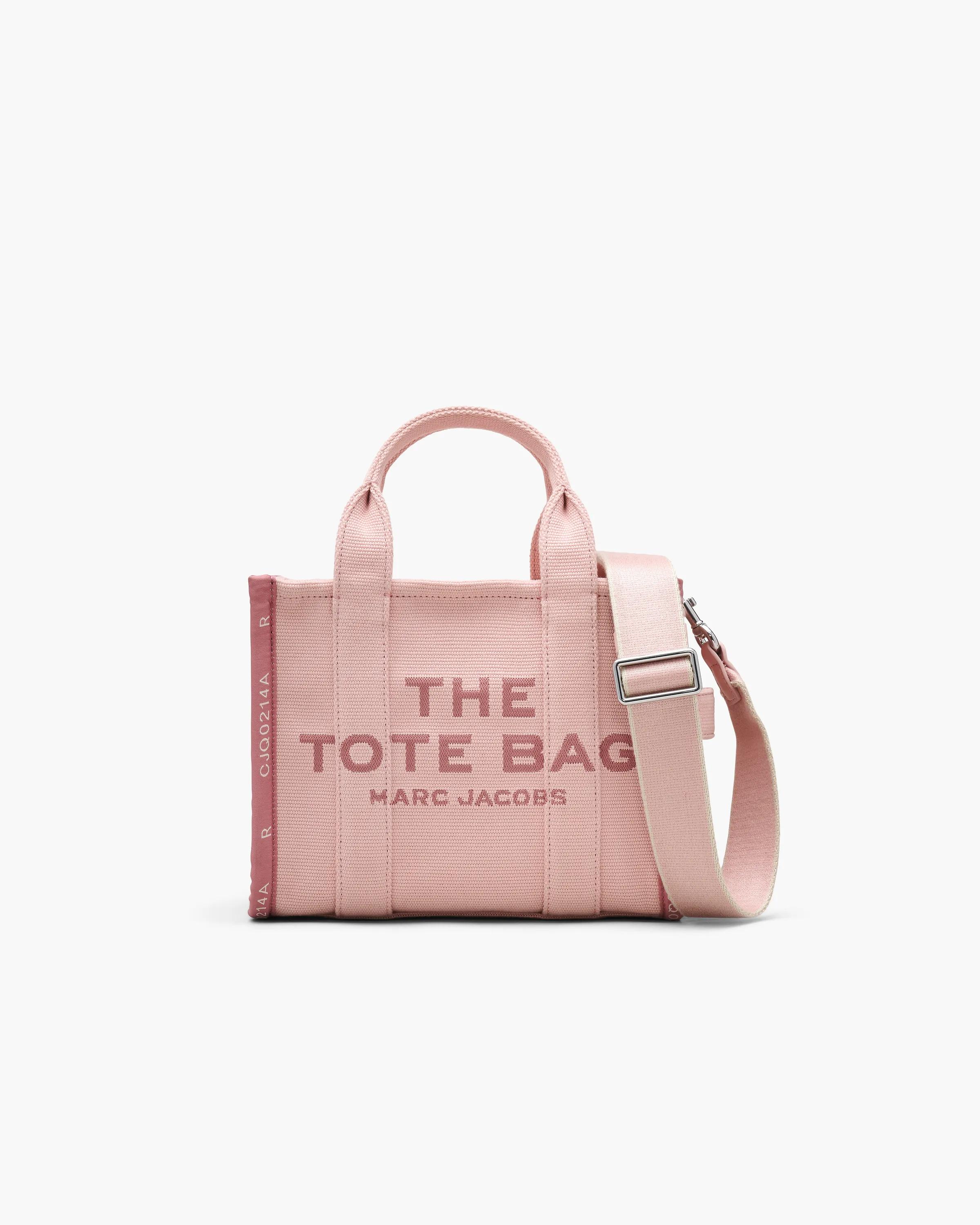 MARC JACOBS Marc Jacobs The Jacquard Small Tote Bag in Rose　MARC JACOBS マーク ジェイコブス ザ ジャカード スモール トートバッグ (ローズ) MARC