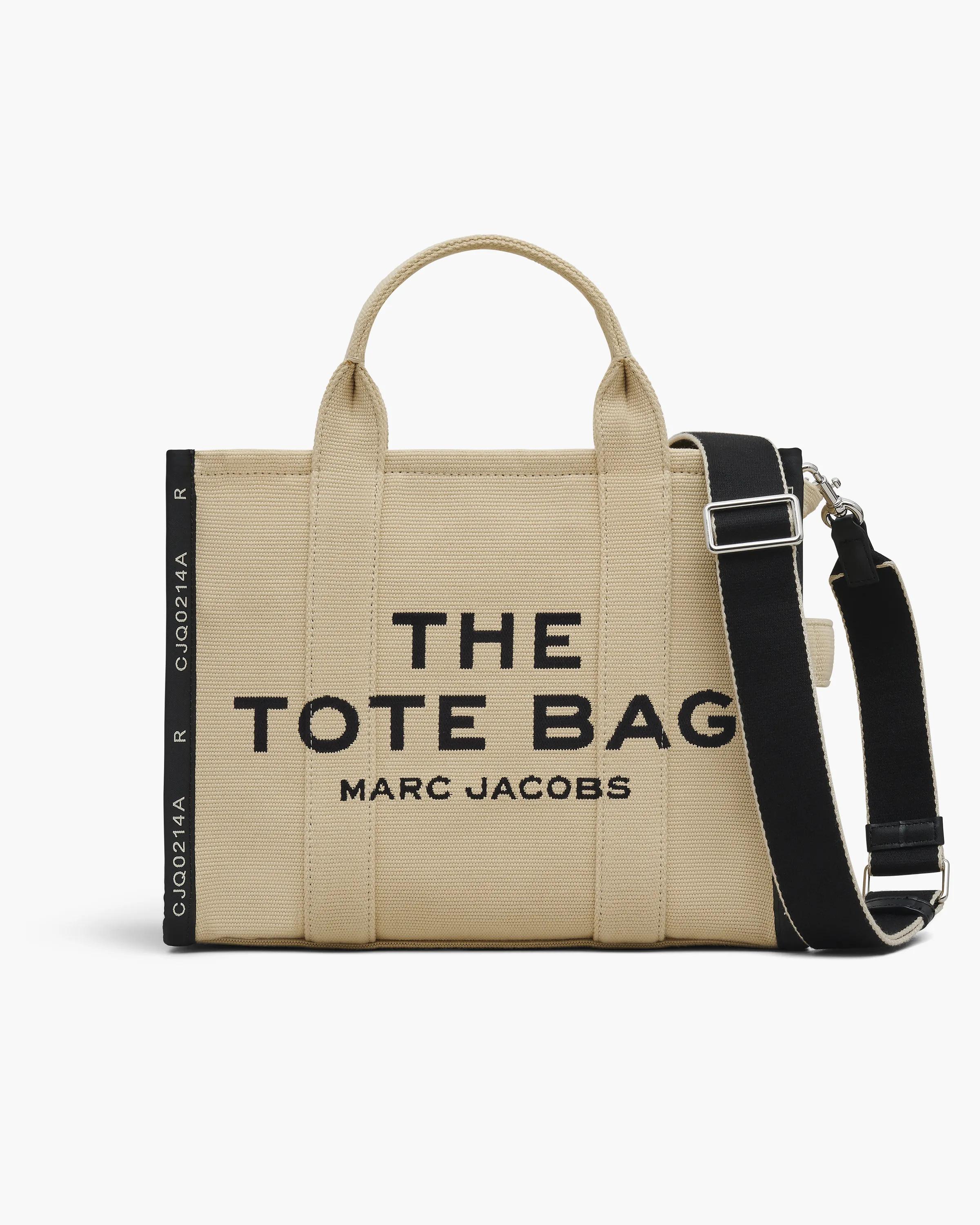 MARC JACOBS Marc Jacobs The Jacquard Medium Tote Bag in Warm Sand　MARC JACOBS マーク ジェイコブス ザ ジャカード ミディアム トート バッグ (ウォーム サンド) MARC