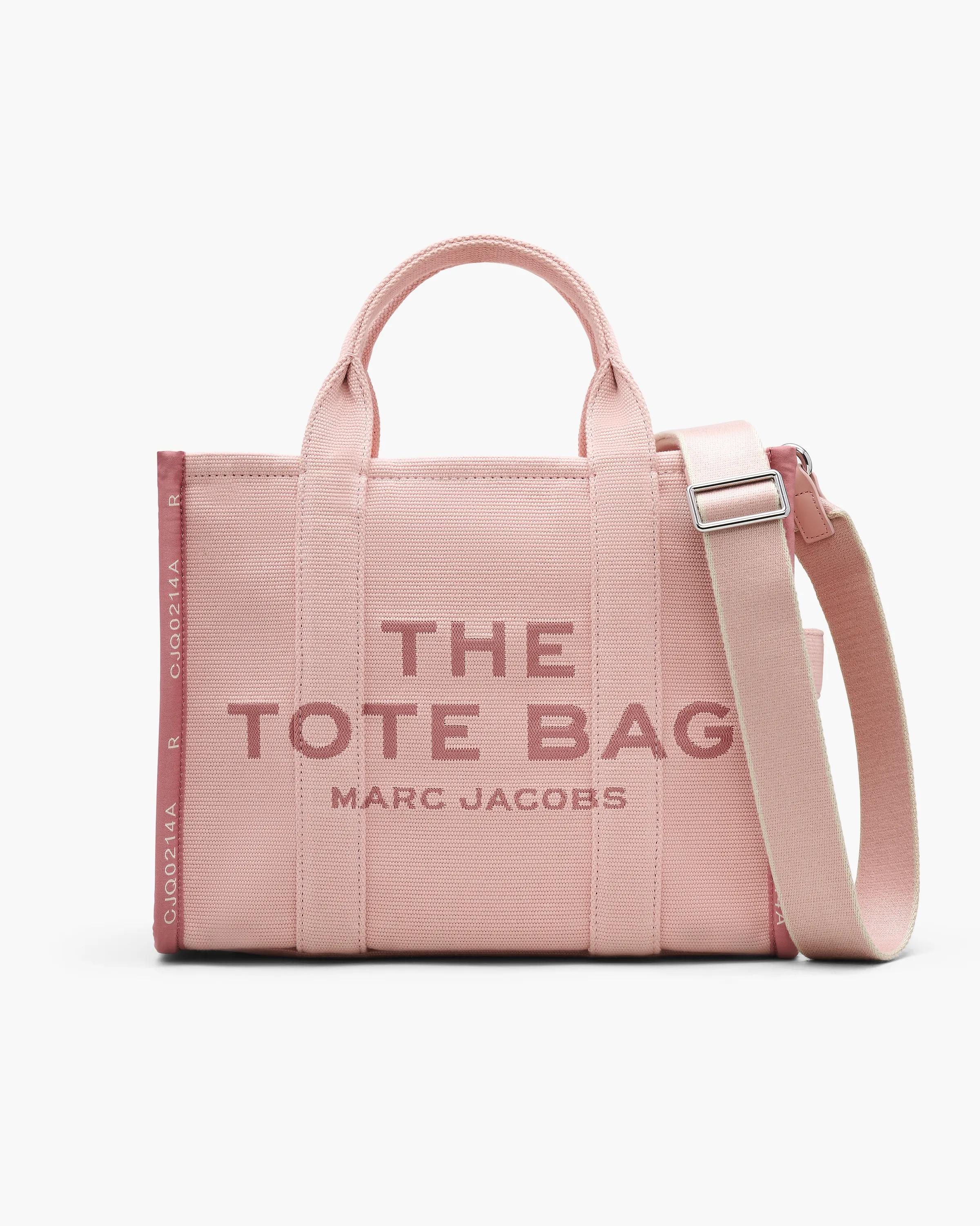 MARC JACOBS Marc Jacobs The Jacquard Medium Tote Bag in Rose　MARC JACOBS マーク ジェイコブス ザ ジャカード ミディアム トートバッグ (ローズ) MARC